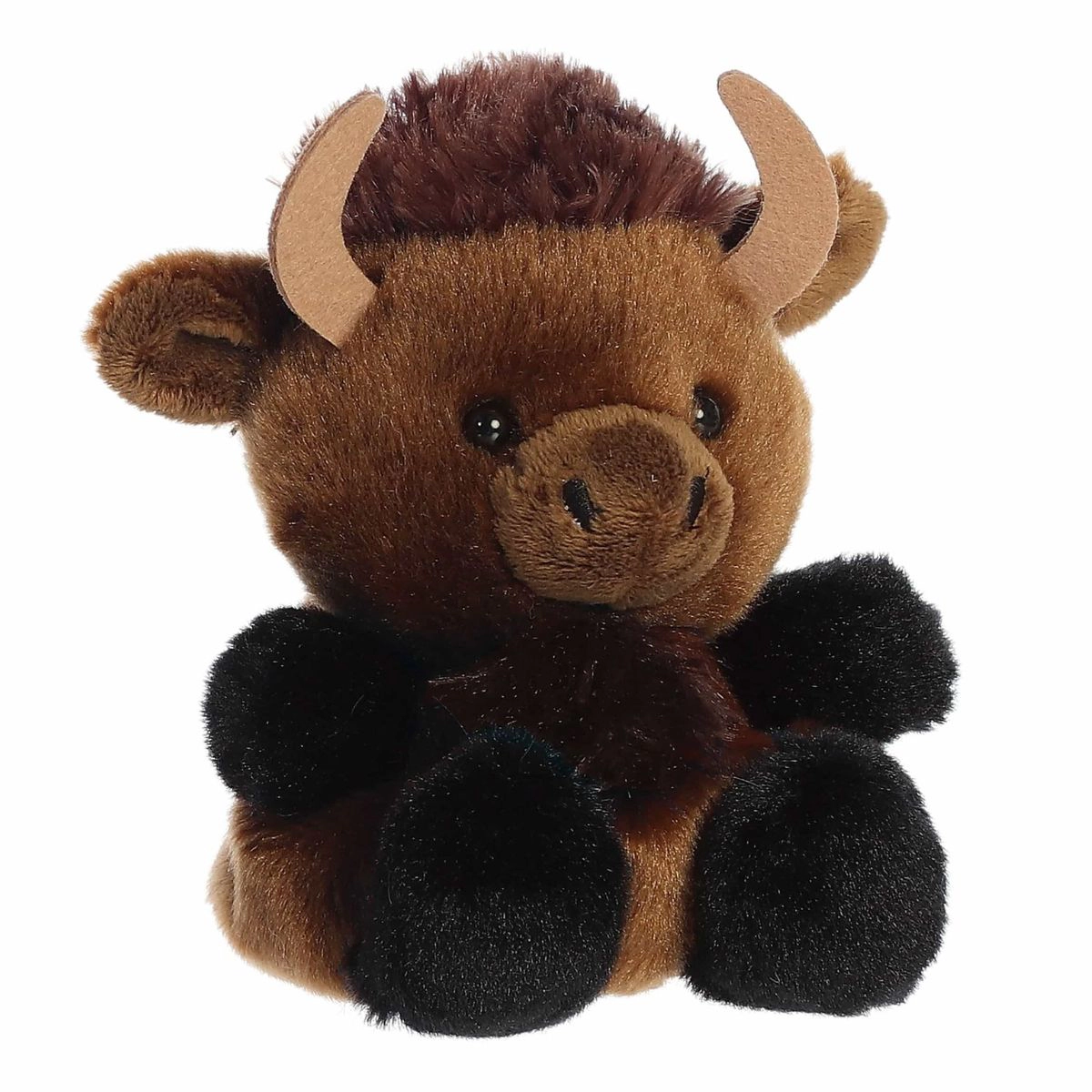 Aurora Palm Pals Billy Bison 5-Inch Stuffed Animal Plush