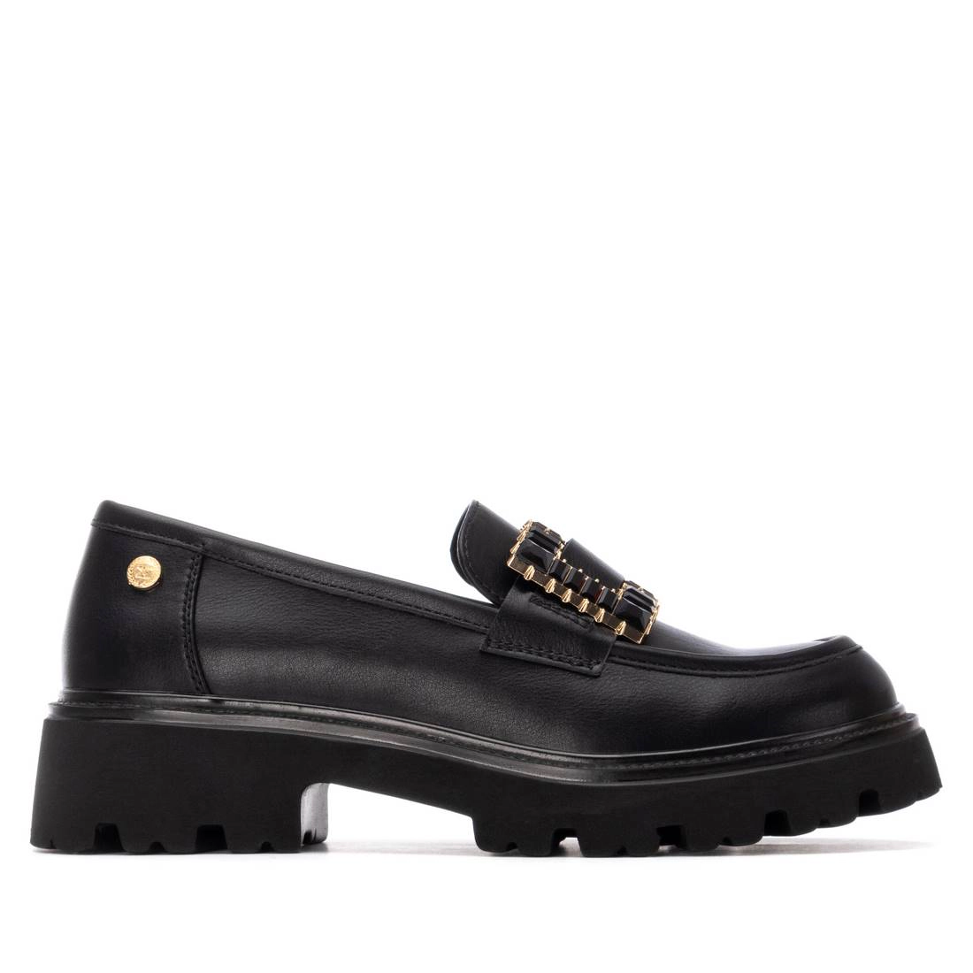 XTI Women's Rhinestone Loafers