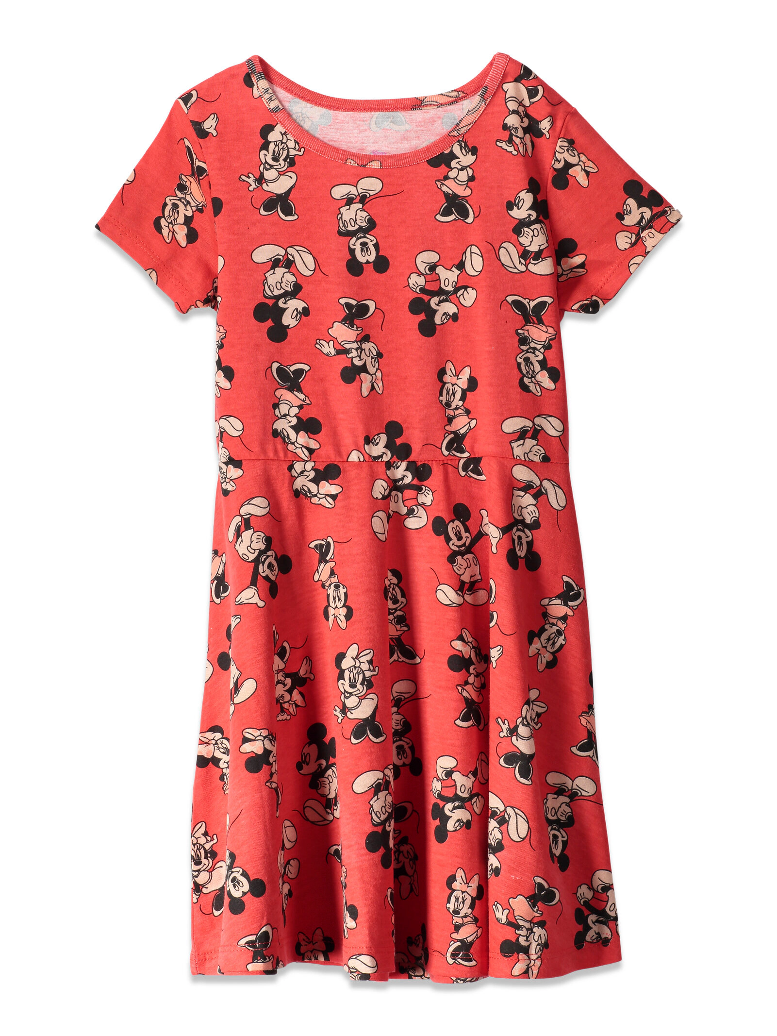 Disney Minnie Mouse Girls' 2-Pack Skater Dresses