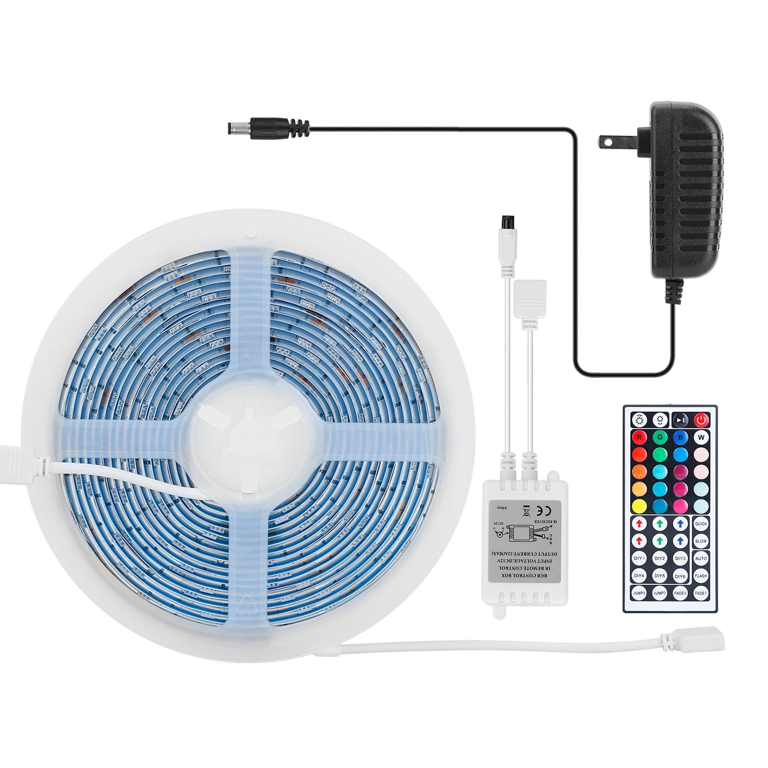 GBruno Waterproof RGB LED Strip Lights 16.4FT
