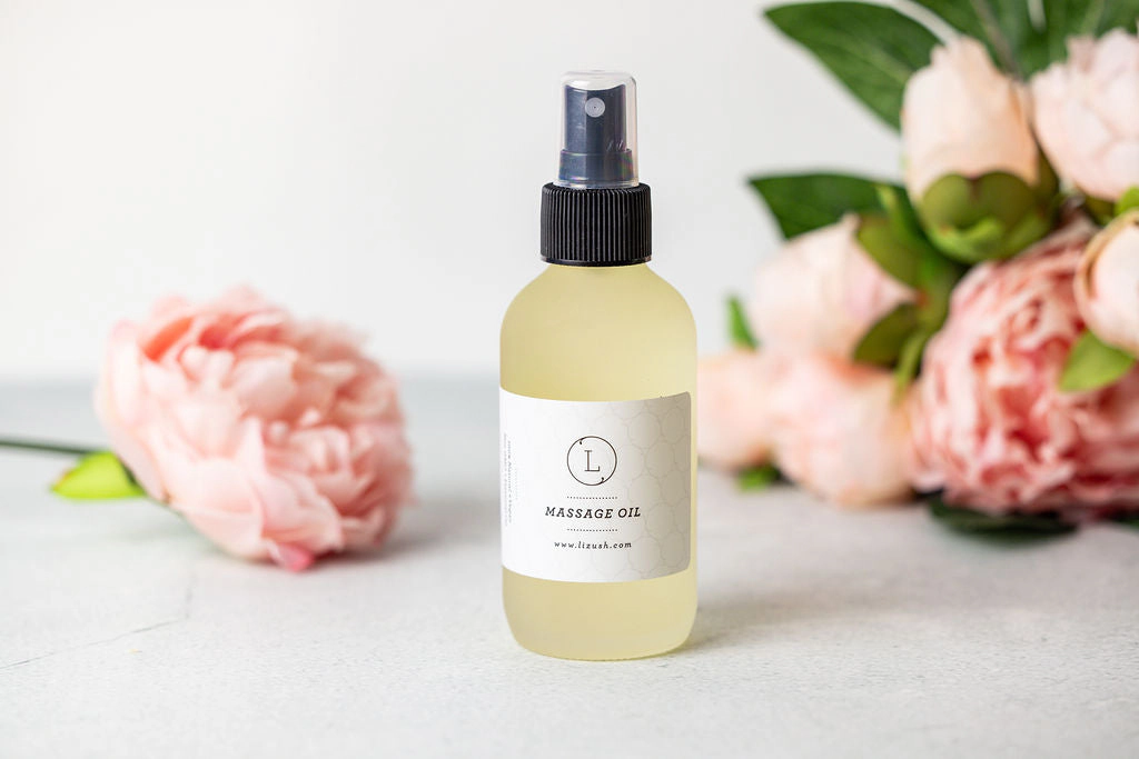 Lizush Eucalyptus Aromatherapy Massage Oil - 4 oz spray
