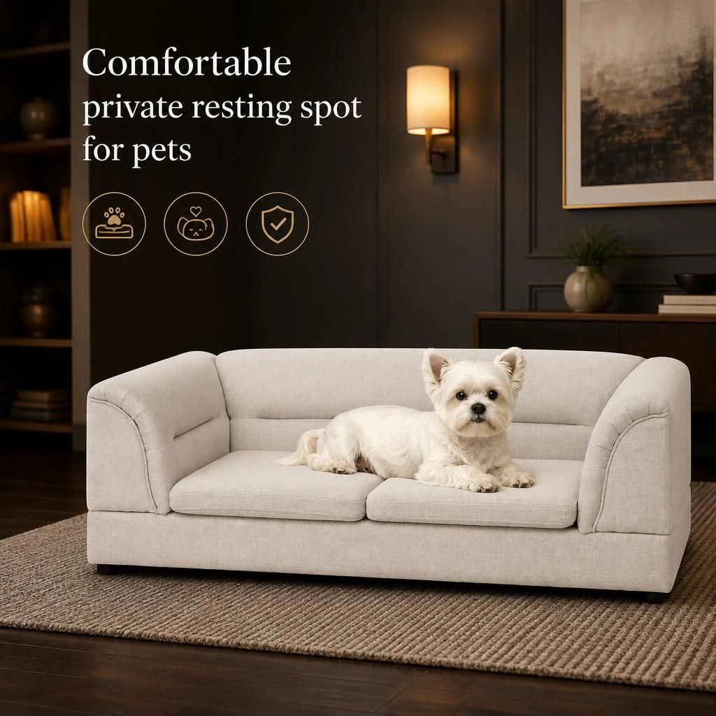 GOODSILO Supportive Foam Pet Bed Orthopedic Sleeping Cushion