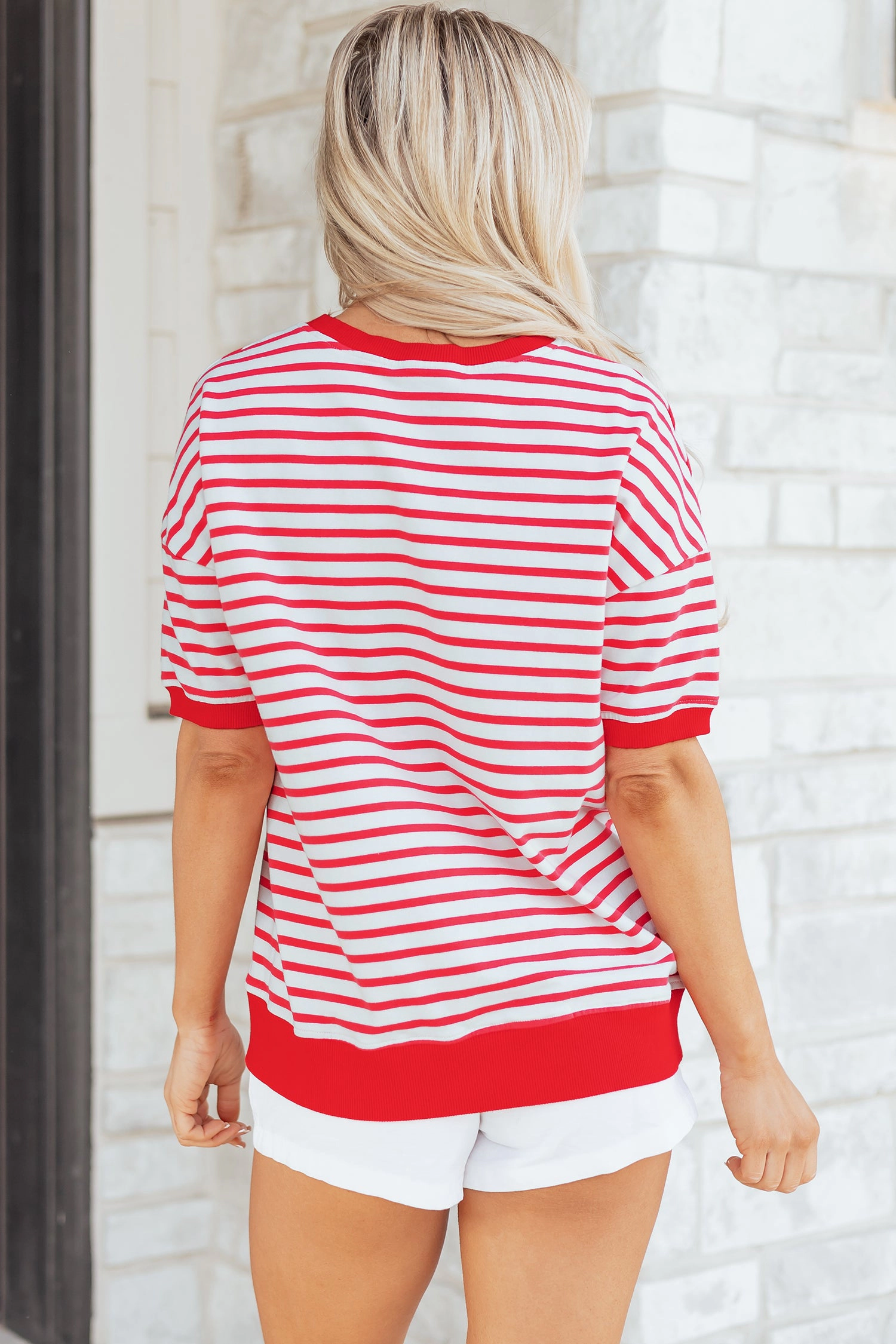 Threaded Pear Women's Emery Half Sleeve T Shirt