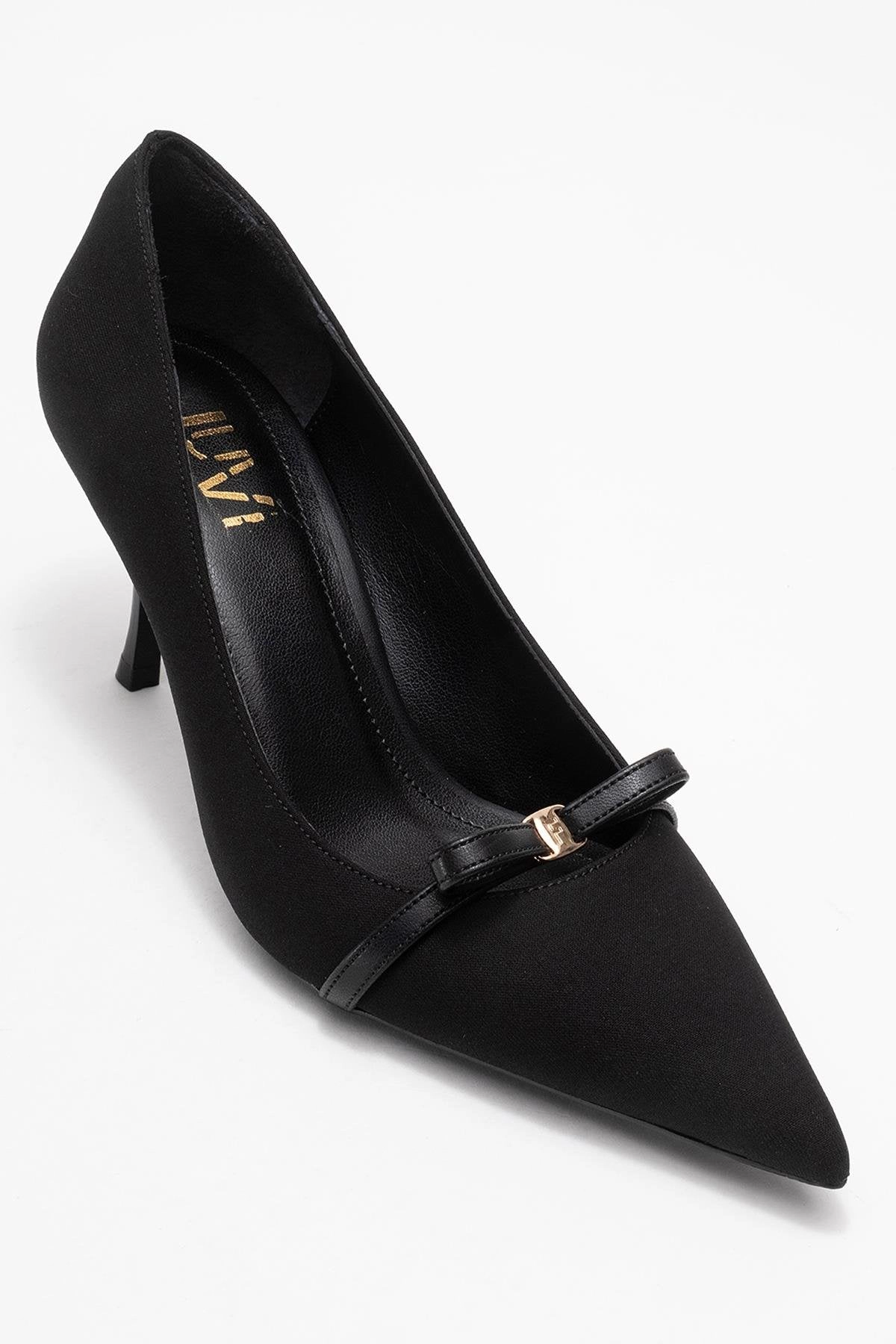 Prologue Shoes Womens Annie Bow Pointed Toe Pump