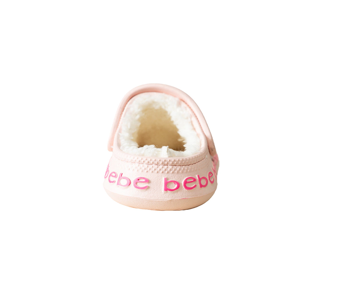 Bebe Girl's Toddler EVA Clog Slippers with Charms