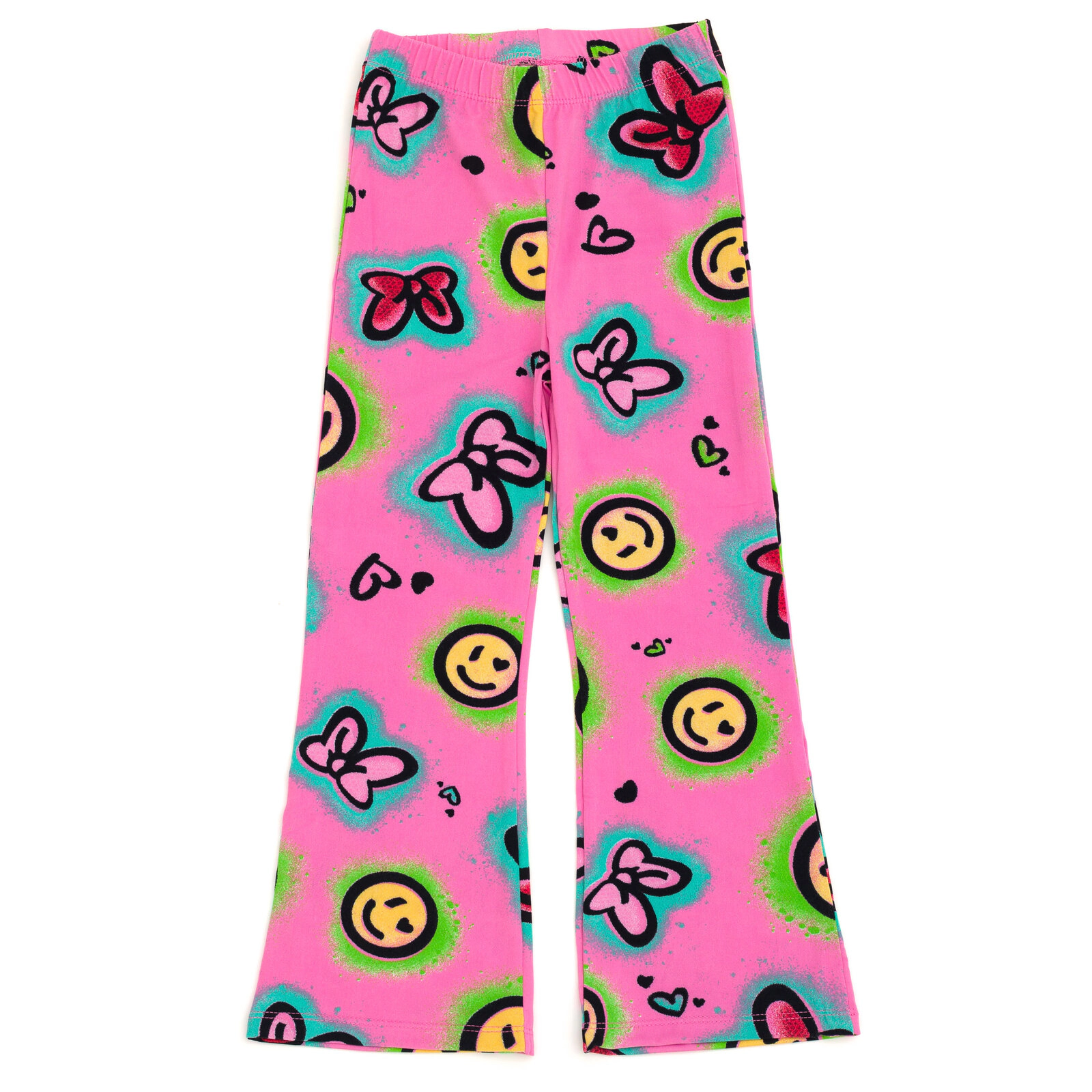 Disney Minnie Mouse Girls' 2-Piece T-Shirt and Flare Pants Set