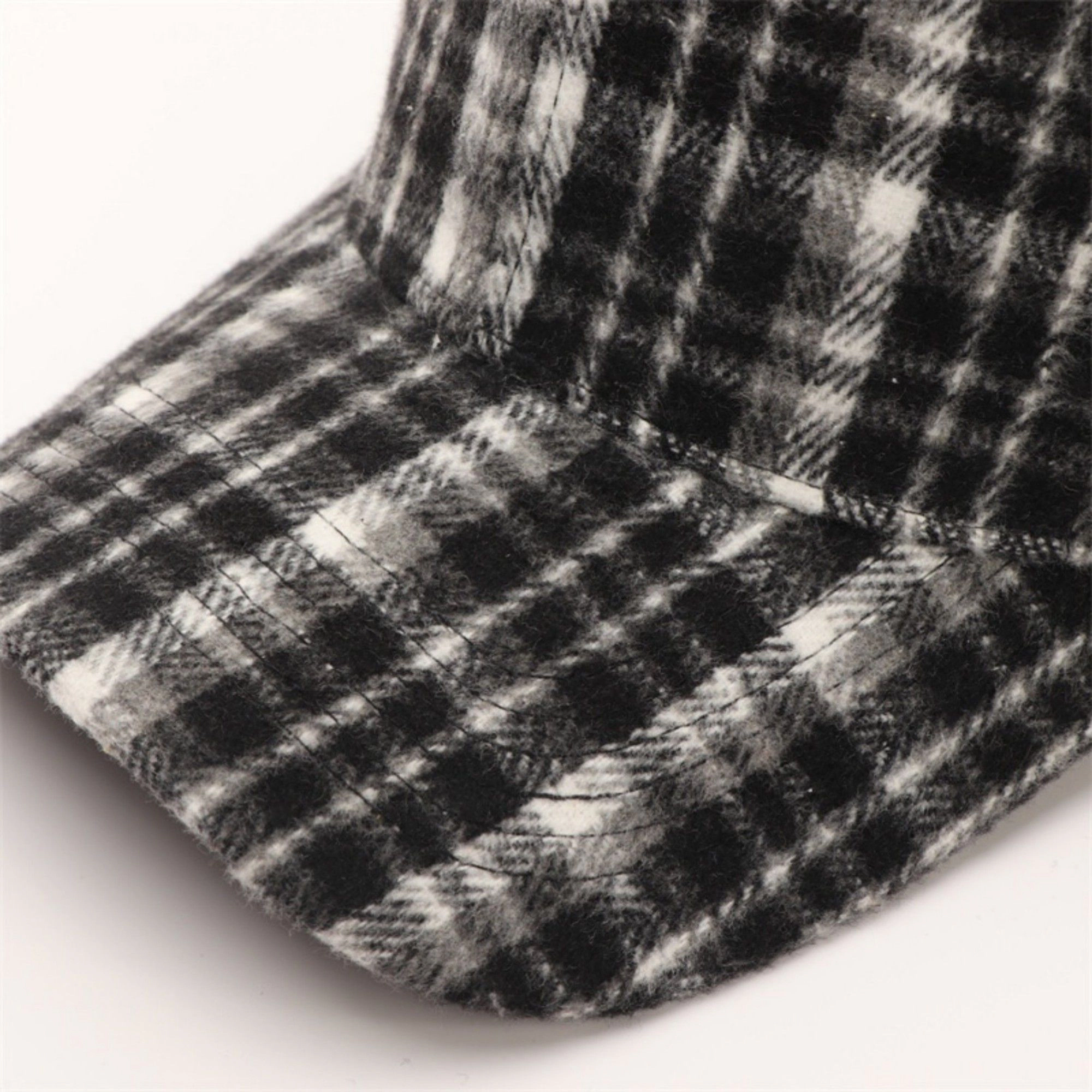 Anna-Kaci Women's Plaid Baseball Cap with Curved Brim Soft Structured Crown and Adjustable Back Strap