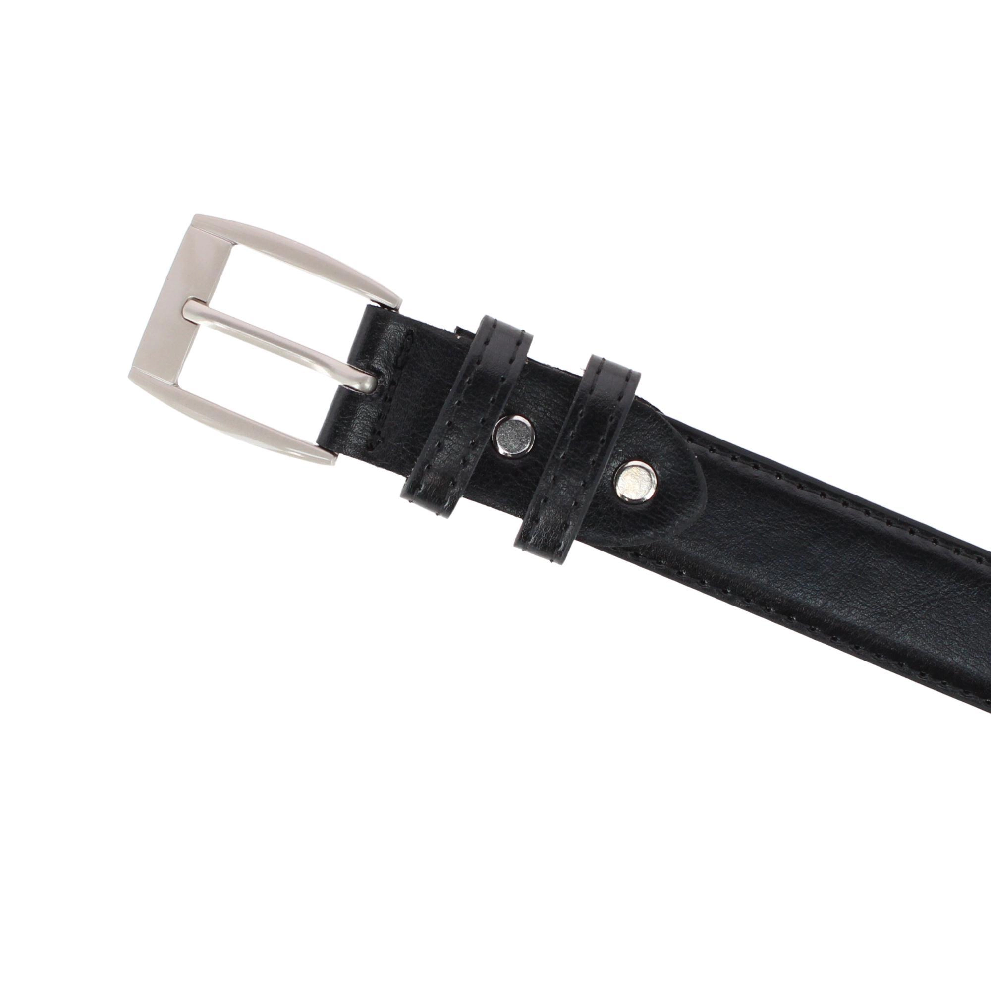 CTM Men's Simple Dress Belt