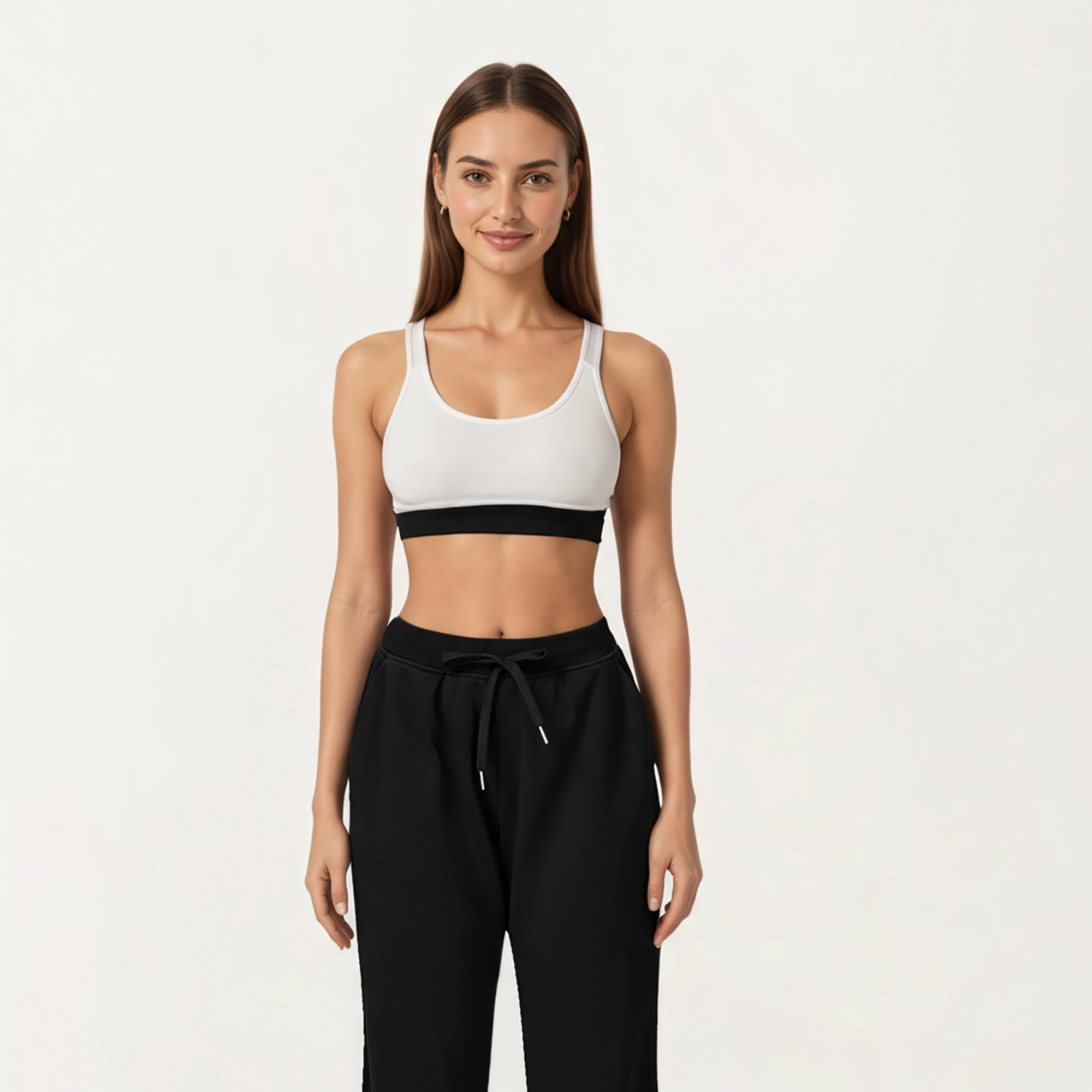 Anna-Kaci Women's Wide-Leg High-Waist Drawstring Pants with Relaxed Fit and Soft Stretch Fabric