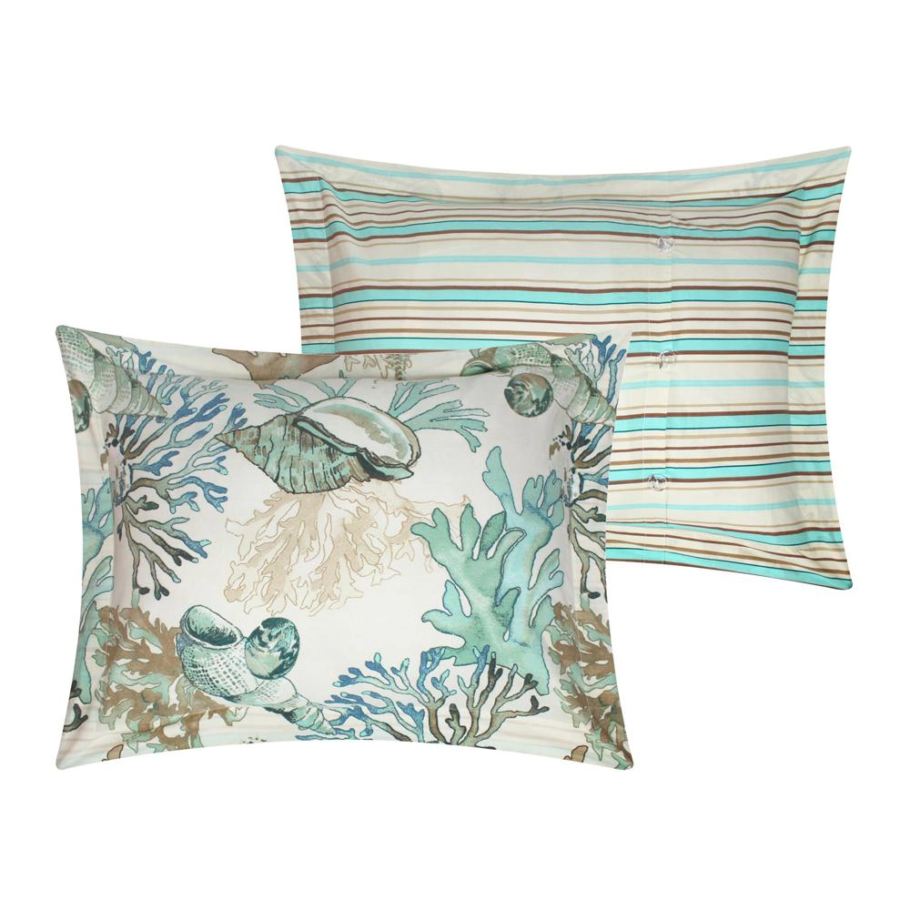 Barefoot Bungalow Atlantis Luxurious Comfortable Ultra Soft Pillow Sham