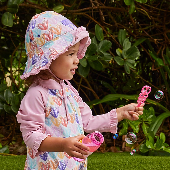 UV Skinz Baby Girl's Reversible Sun Hat