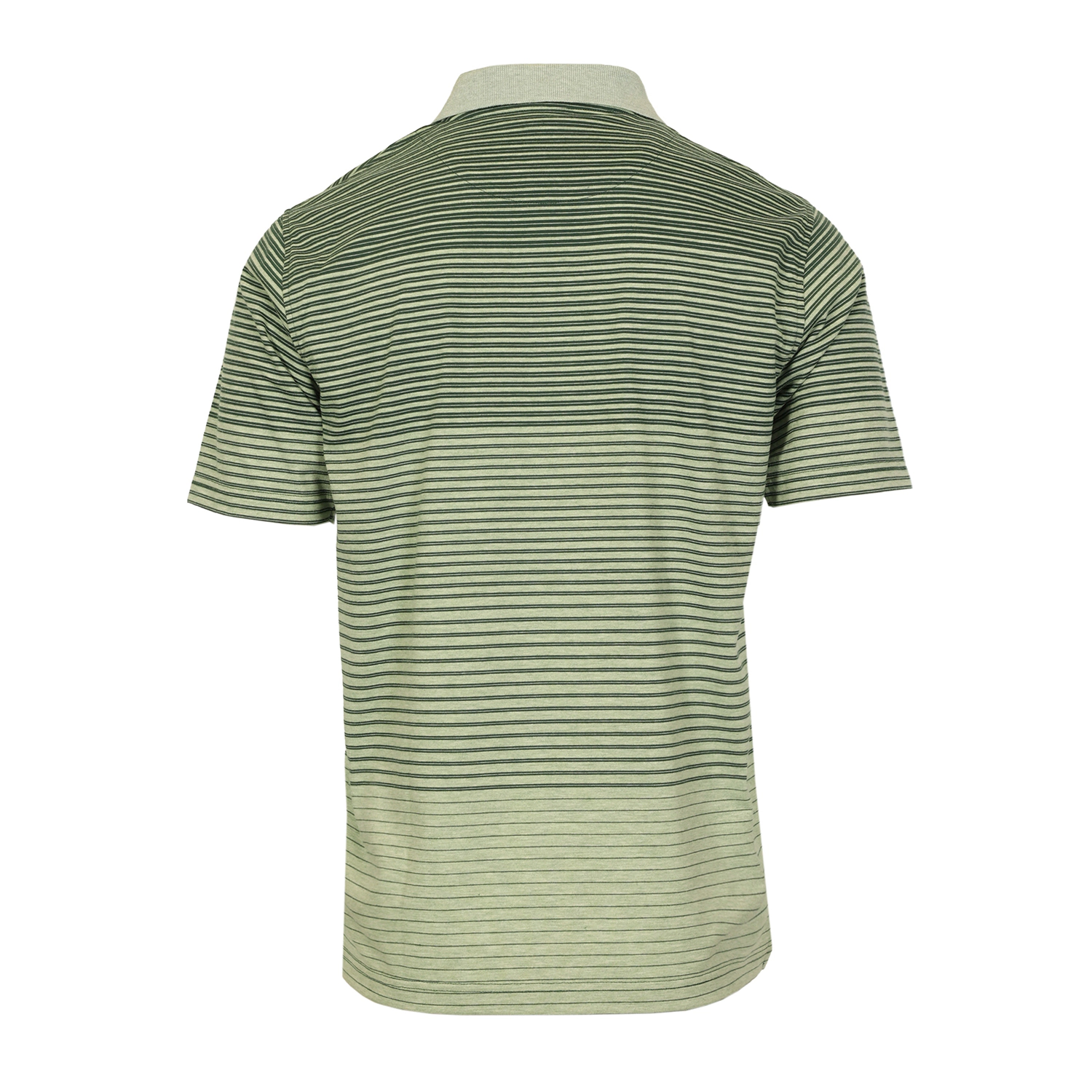 Gioberti Men's Pin Stripe Short Sleeve Polo w/ Chest Pocket