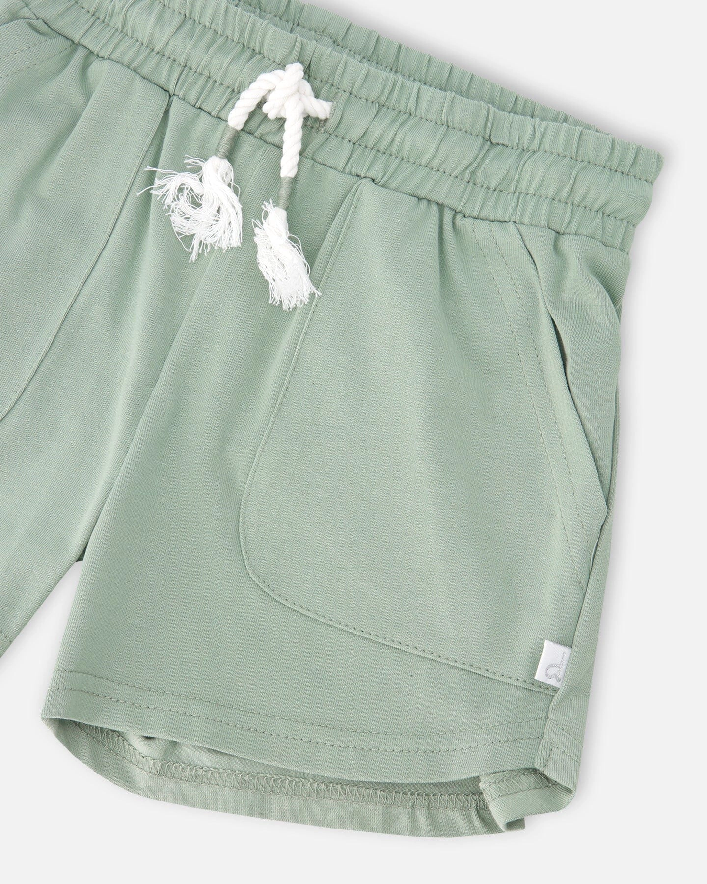 Deux par Girls Organic Cotton Jersey Snug Fit Shorts