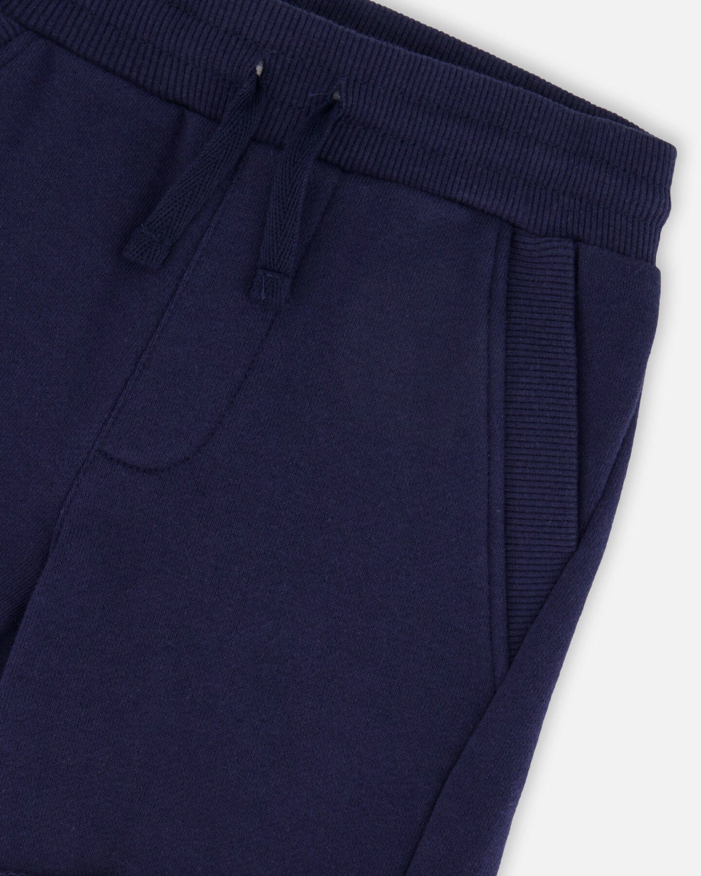 Deux par Boys French Terry Drawstring Waist Shorts