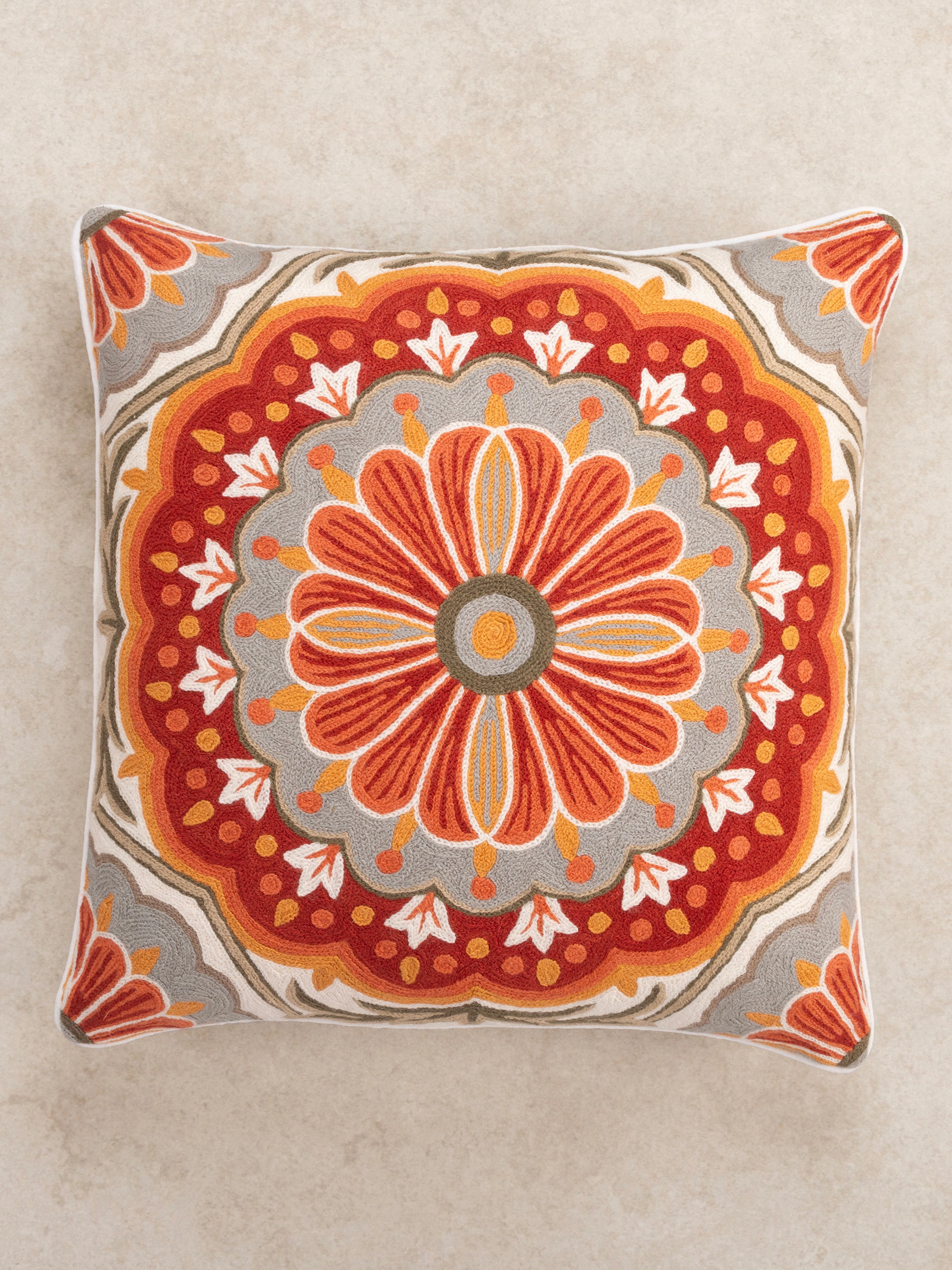 GAURI KOHLI Holi Throw Pillow 20"x20"