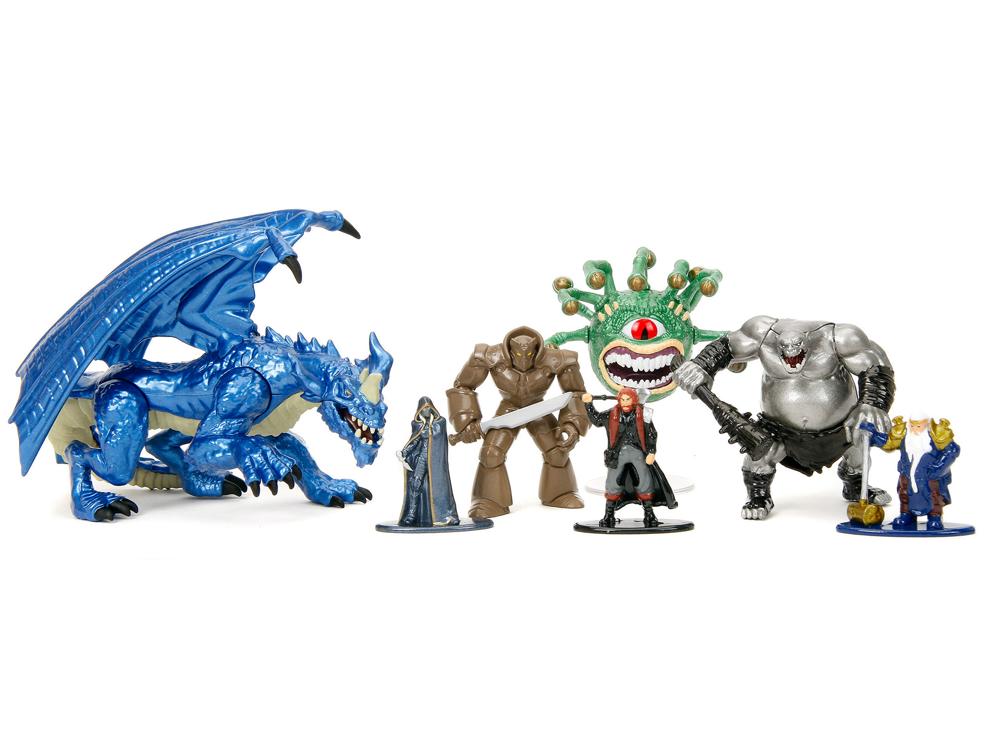 Jada "Dungeons and Dragons" Set of 7 Diecast Figures by Jada