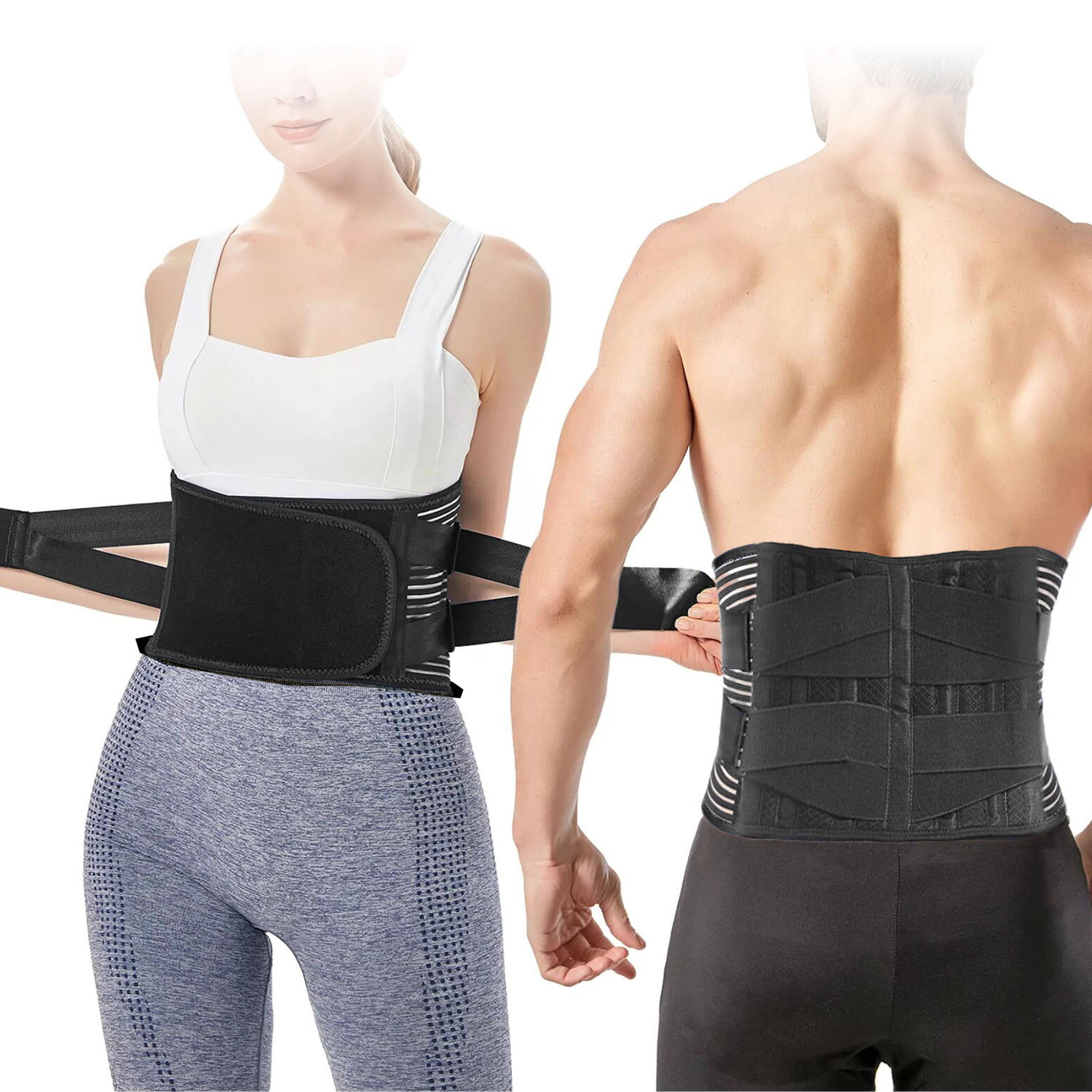 GBruno Adjustable Lumbar Support Brace