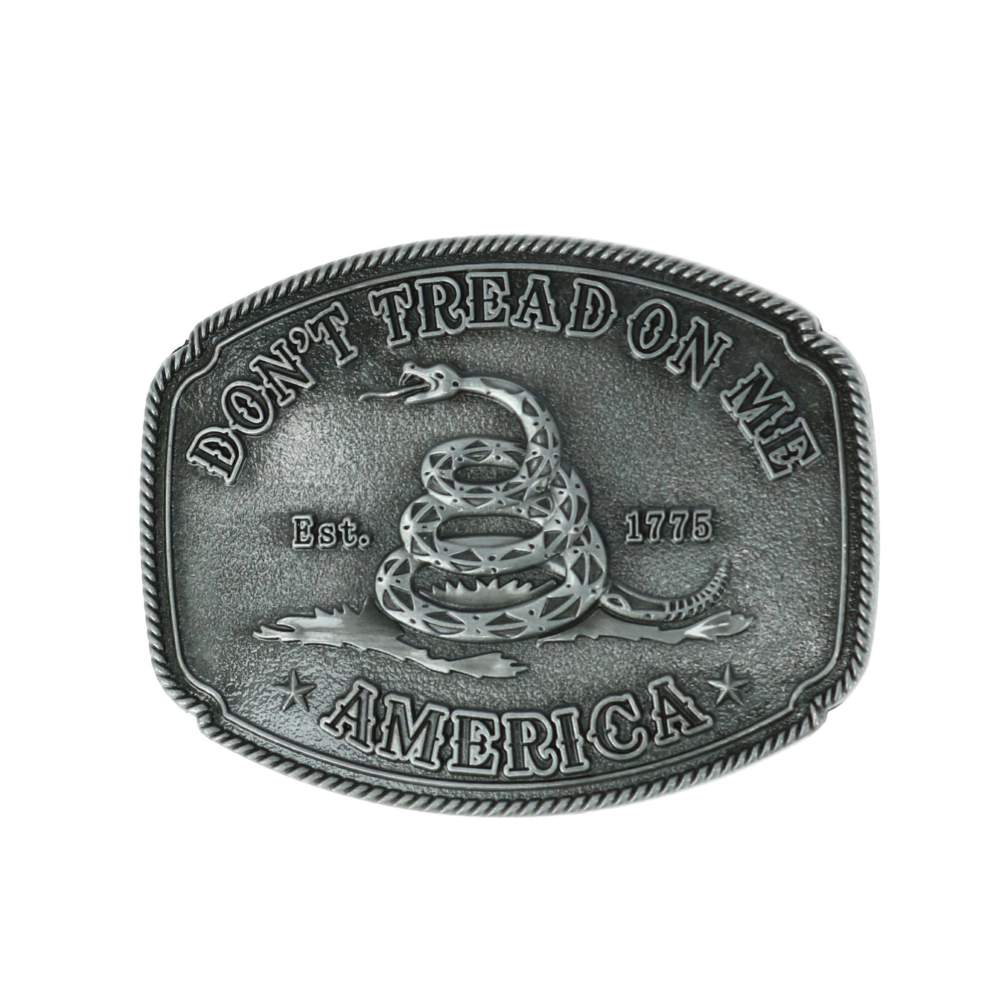 CTM Don't Tread on Me American Belt Buckle