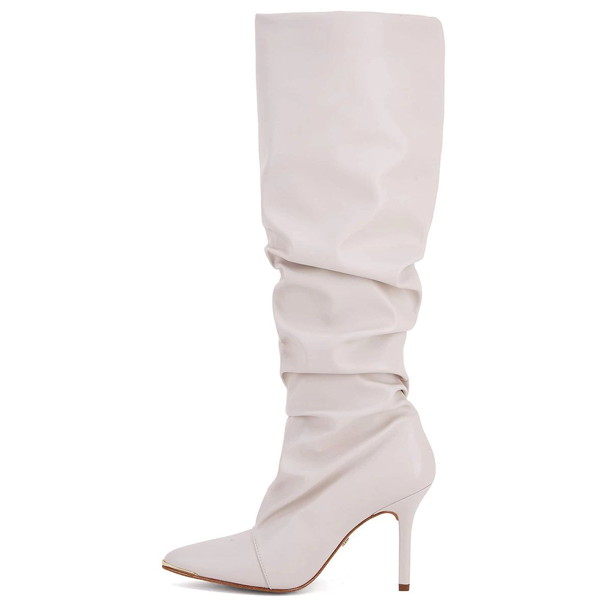 Andrea Slouchy Boots With Pointy Toe