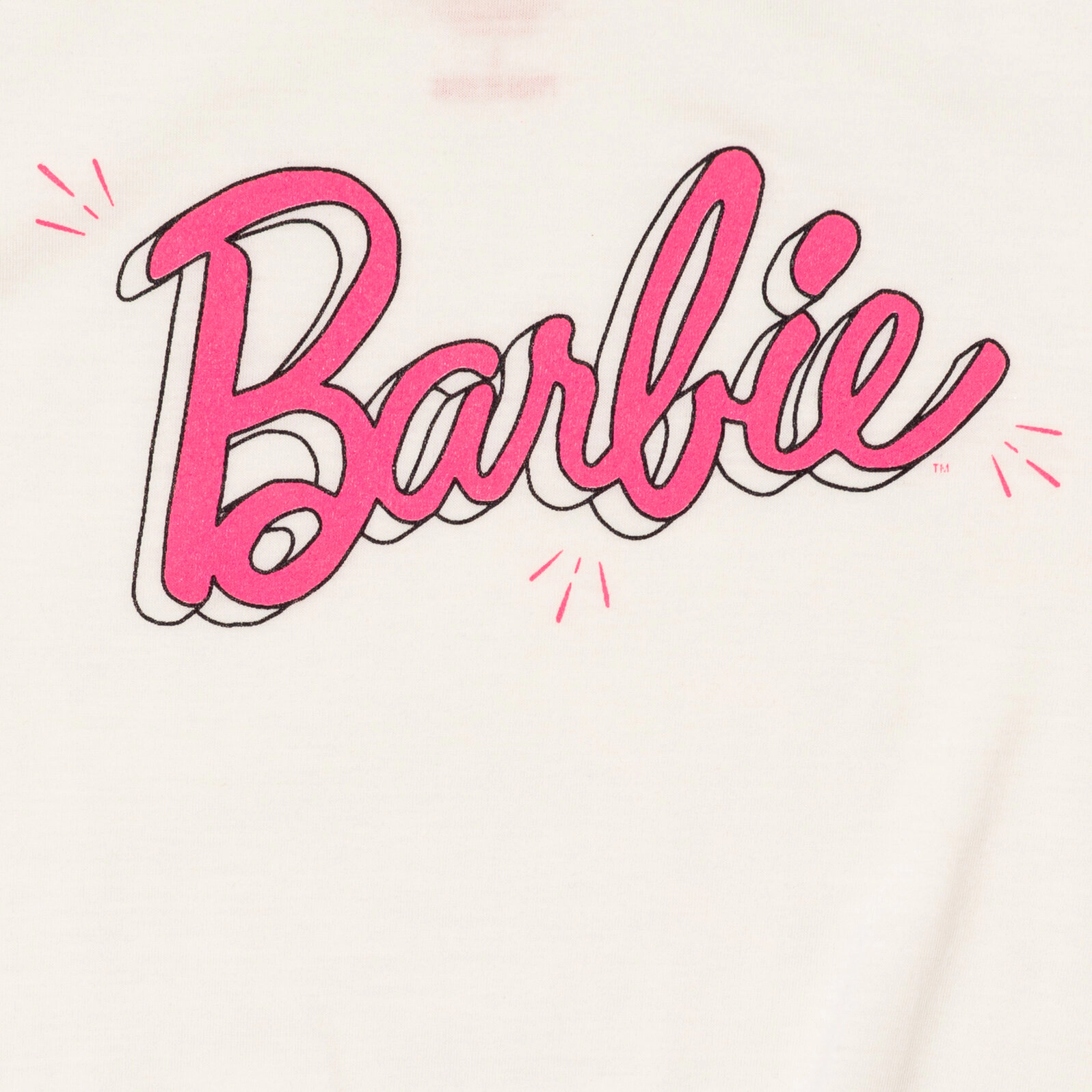Barbie Girls' 2-Piece Tee and Bike Shorts Set