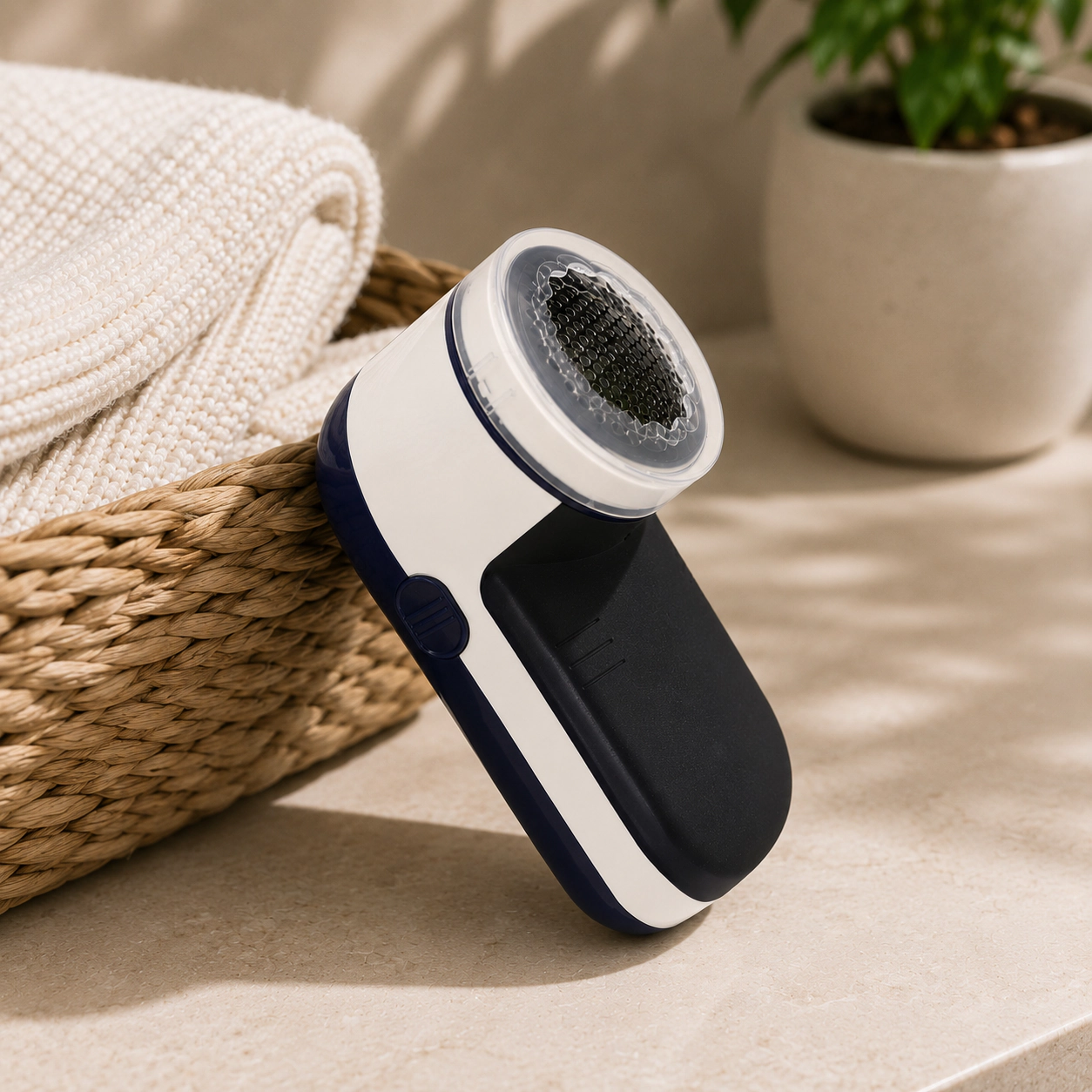 Pursonic Unisex Electric Fabric Shaver & Lint Remover with Cleaning Brush