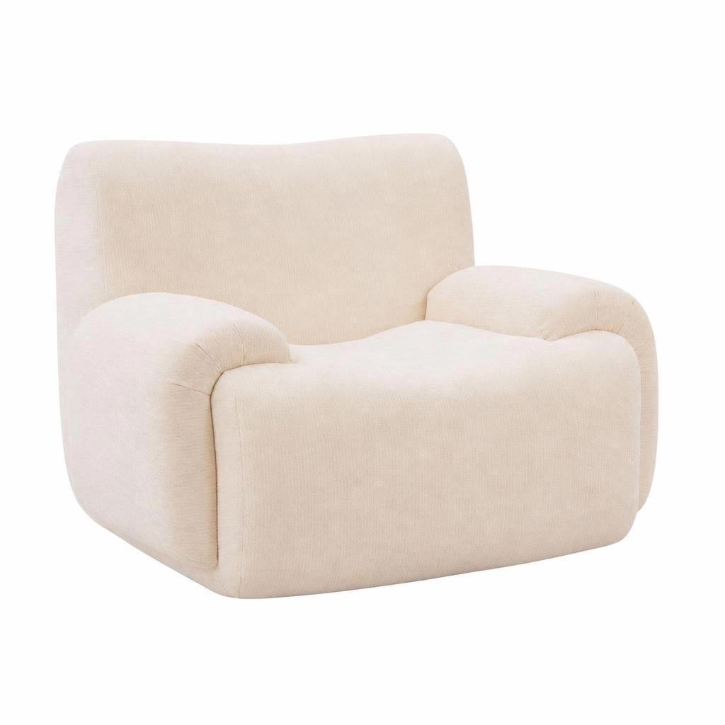 GOODSILO Soft Upholstered Accent Floor Seating Chair