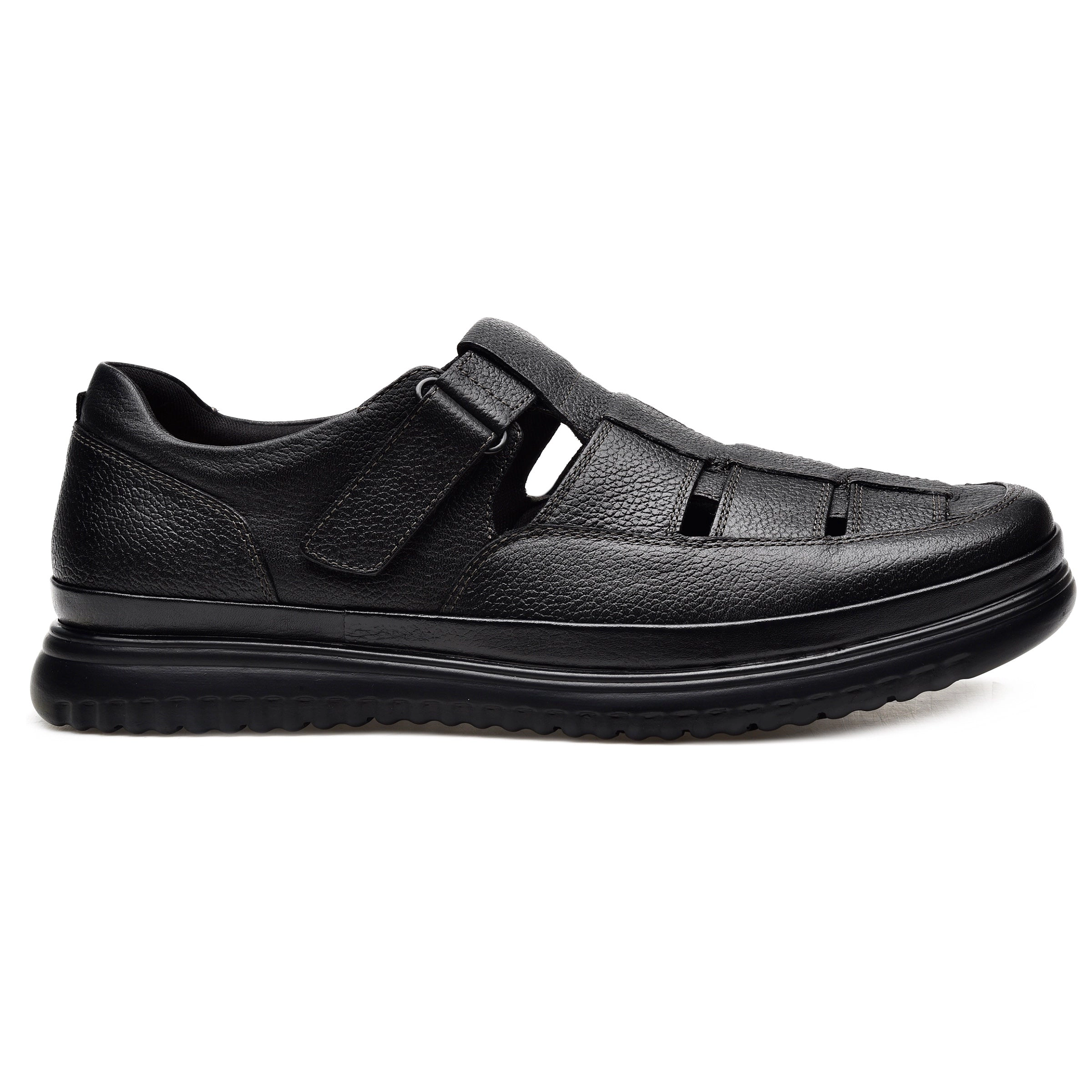 Pazstor Men's Closed-Toe Leather Fisherman Sandals Memphis