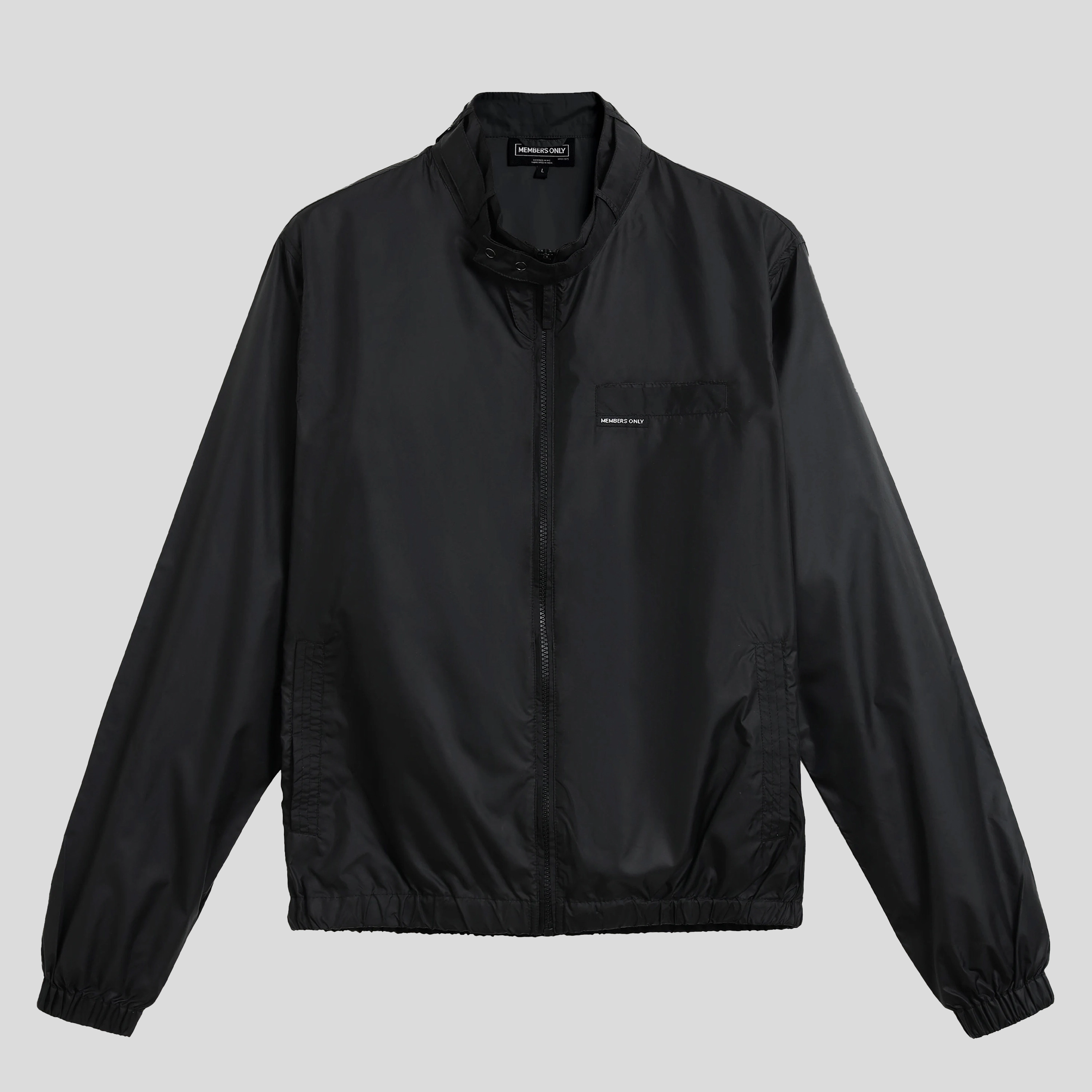 Members Only Mens Packable Windbreaker Jacket