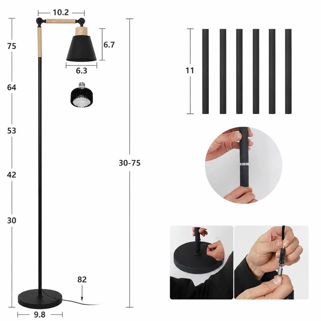 ELEMENT ACE Modern Metal Flush Mount Ceiling Light