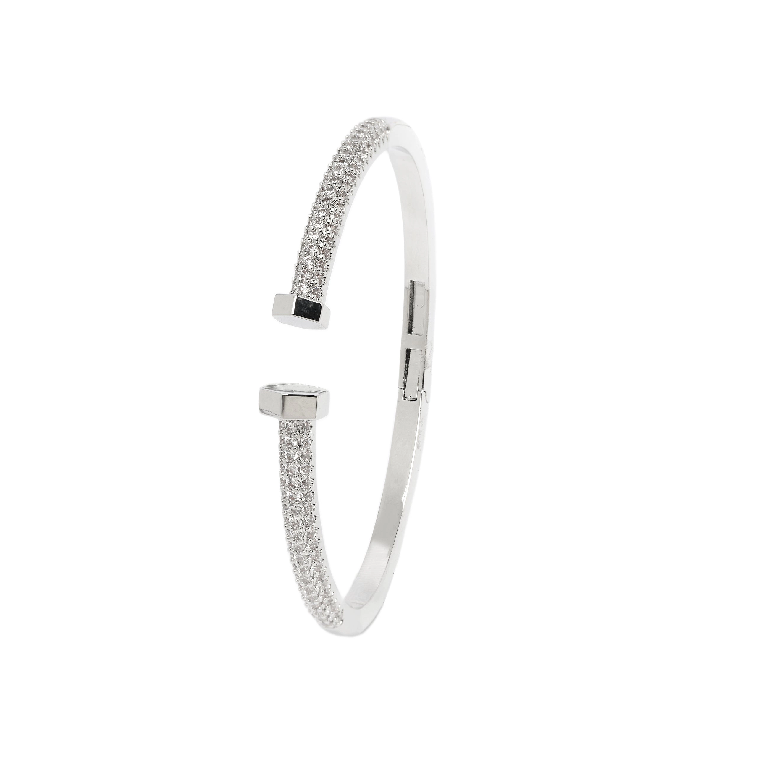 AGP PARIS Womens Dazzling Cuff Bracelet