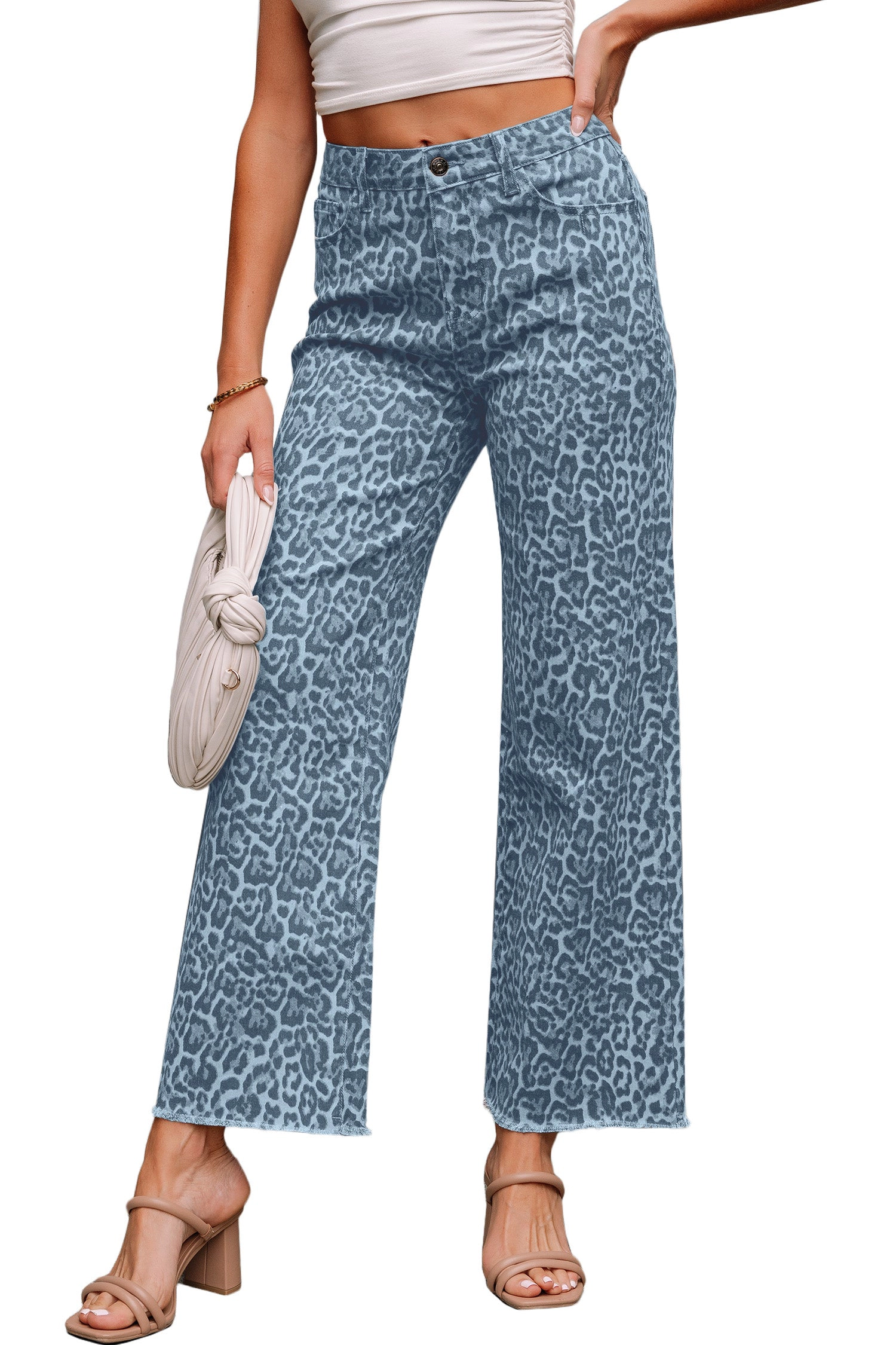 Threaded Pear Women's Gwendolyn Leg High Waist Jeans