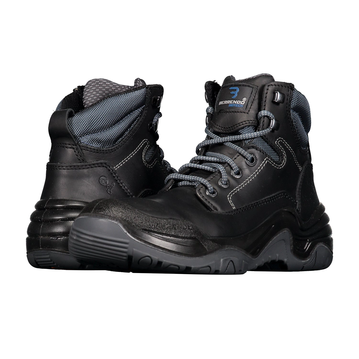 Berrendo Mens 6" Steel Toe Work Boots - Oil & Slip Resistant, EH Rated