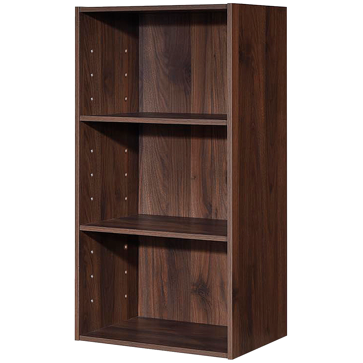 Costway 3 Open Shelf Bookcase Modern Multi-functional Storage Display Cabinet