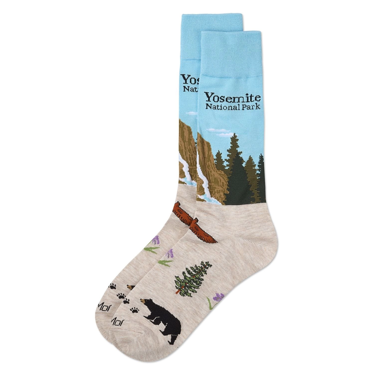 MeMoi Men's Yosemite Rayon From Bamboo Crew Socks