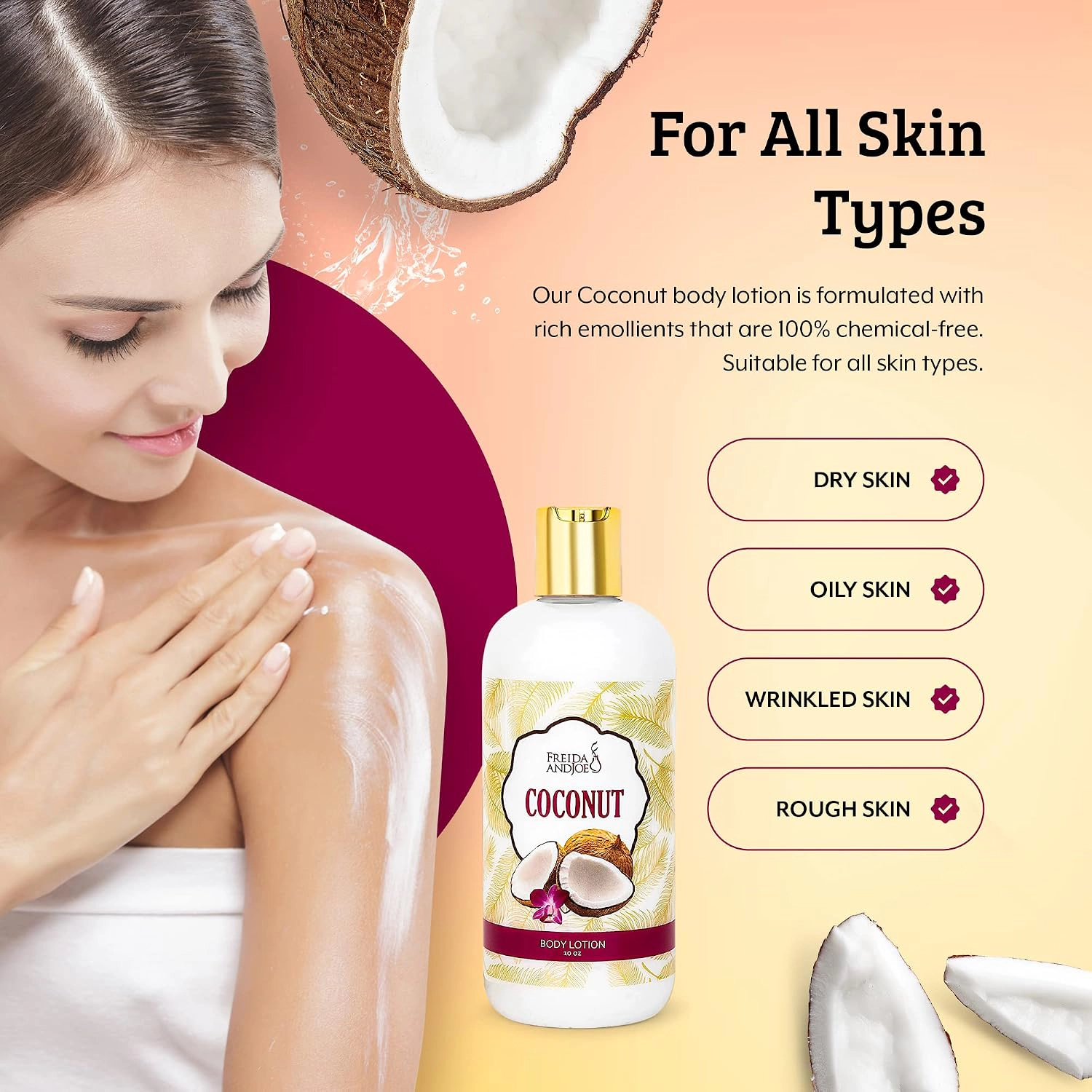 Freida and Joe Women 10oz Deep Moisturizing Fragrance Body Lotion & 8 oz. Fine Fragrance Body Mist Set
