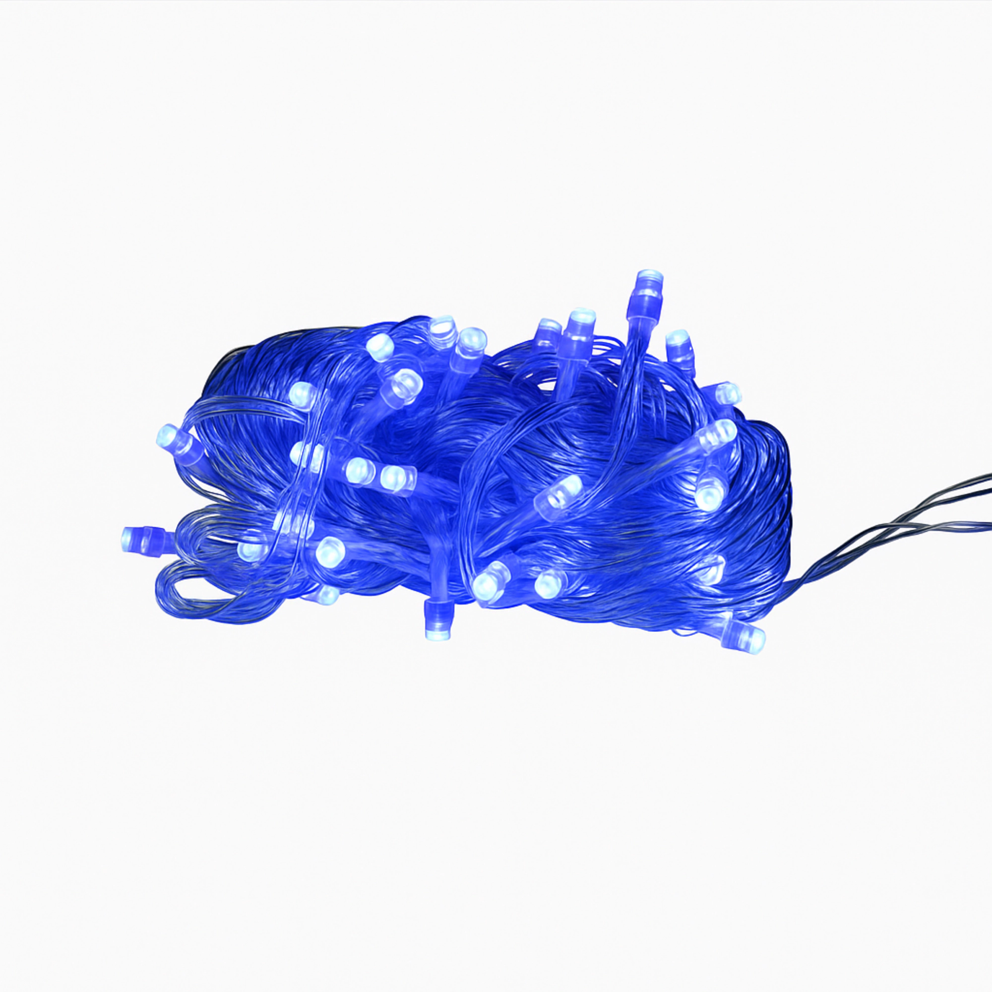 Elegani 3-Pack 100-LED Matte Blue String Lights - 32 ft Each