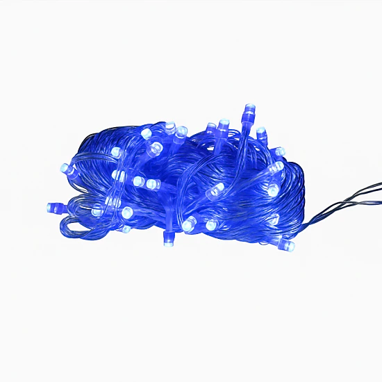 Elegani 3-Pack 100-LED Matte Blue String Lights - 32 ft Each, Color ...