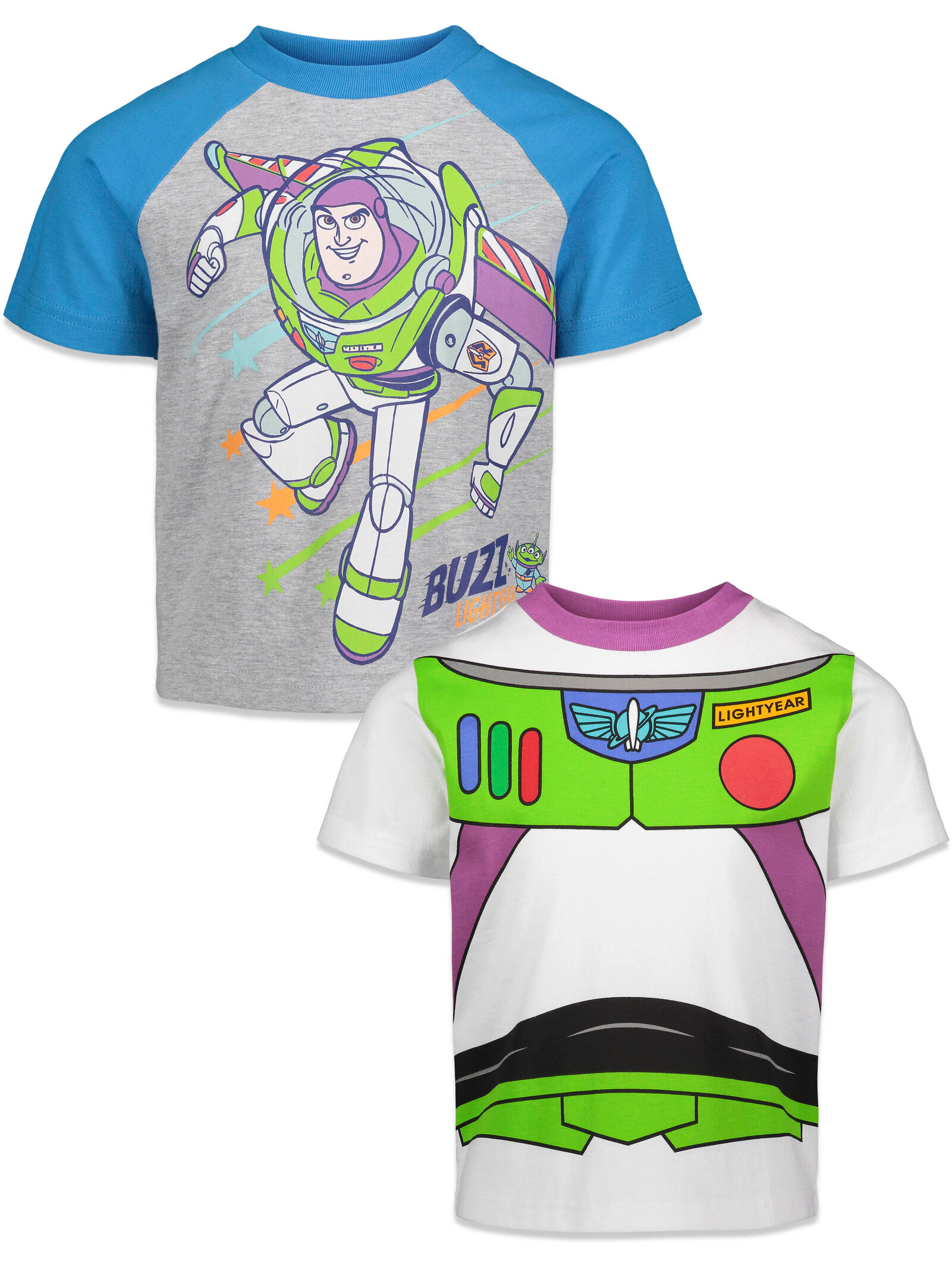 Disney Boys' 2-Pack Short Sleeve T-Shirts