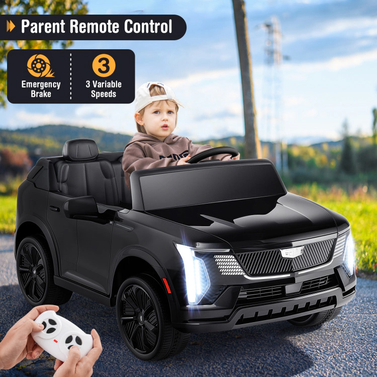 Hivvago 24V Ride on Truck 2-Seater Licensed Cadillac with Remote Control