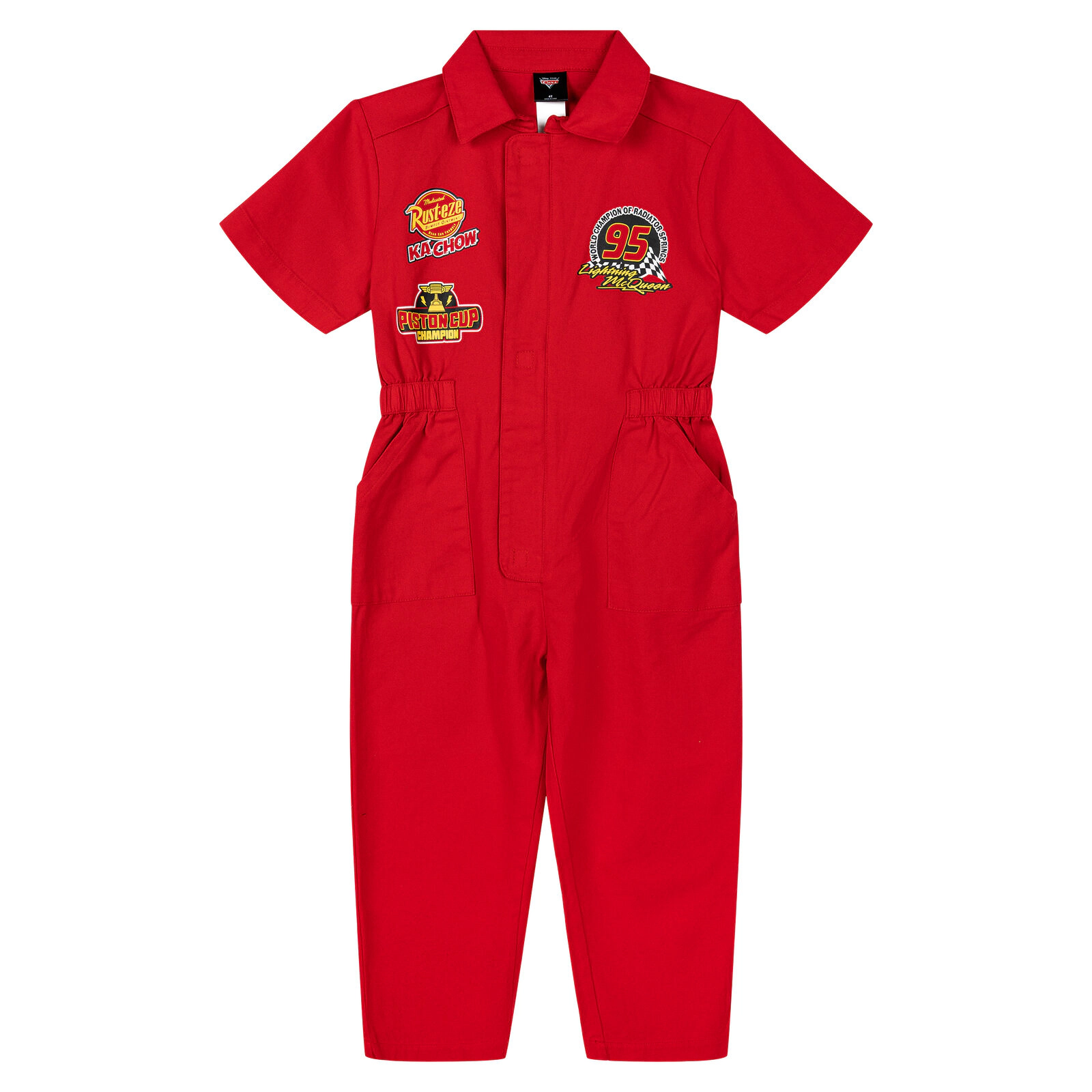 Disney Cars Lightning McQueen Boys' Racing Cosplay One Piece Coverall