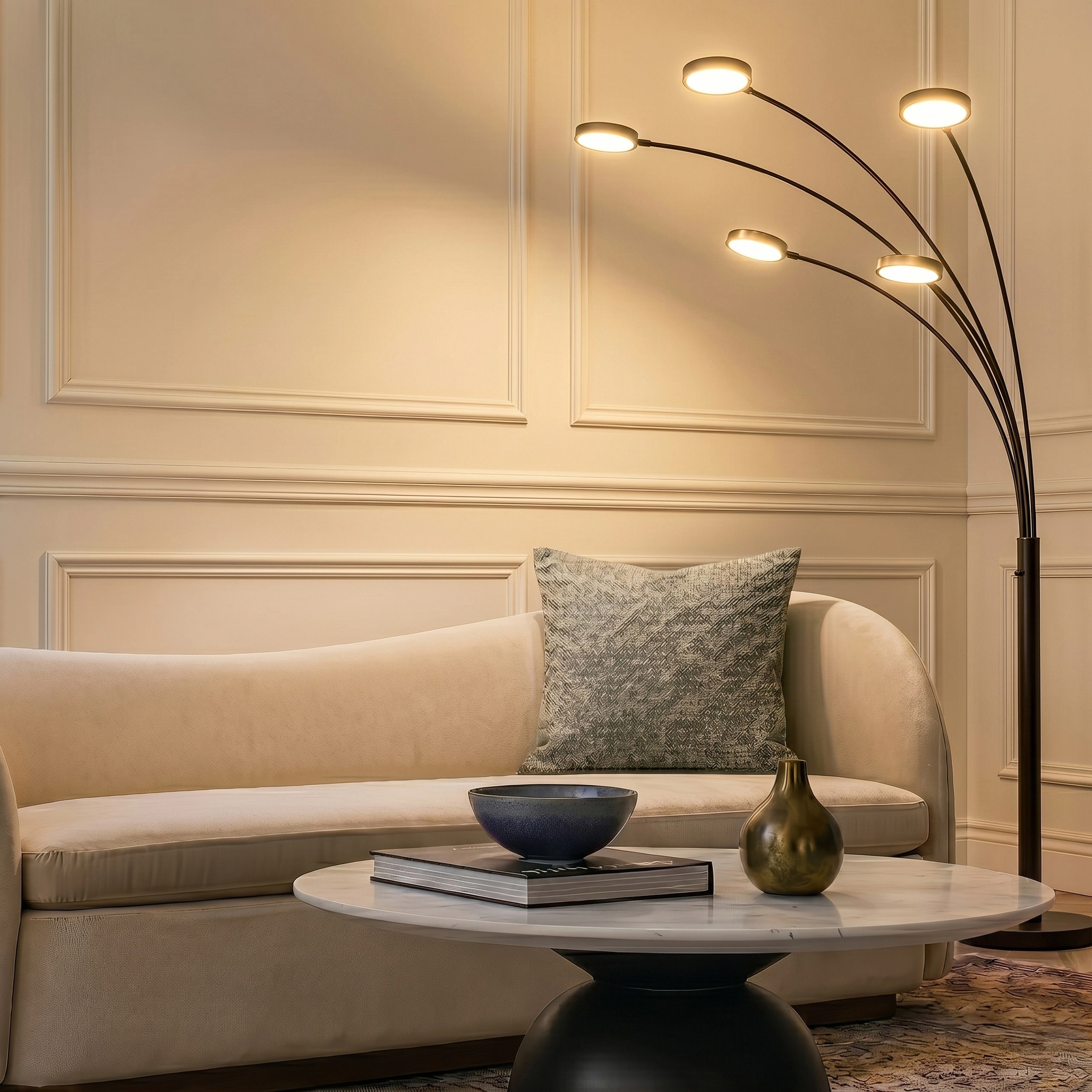 Brightech Orion 5 Arc Tree Floor Lamp