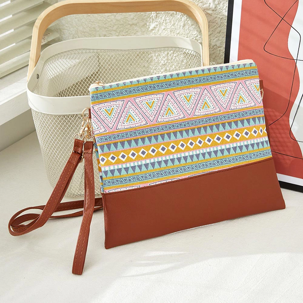 Fashnzfab Aztec Pattern Mini Clutch / Crossbody Bag