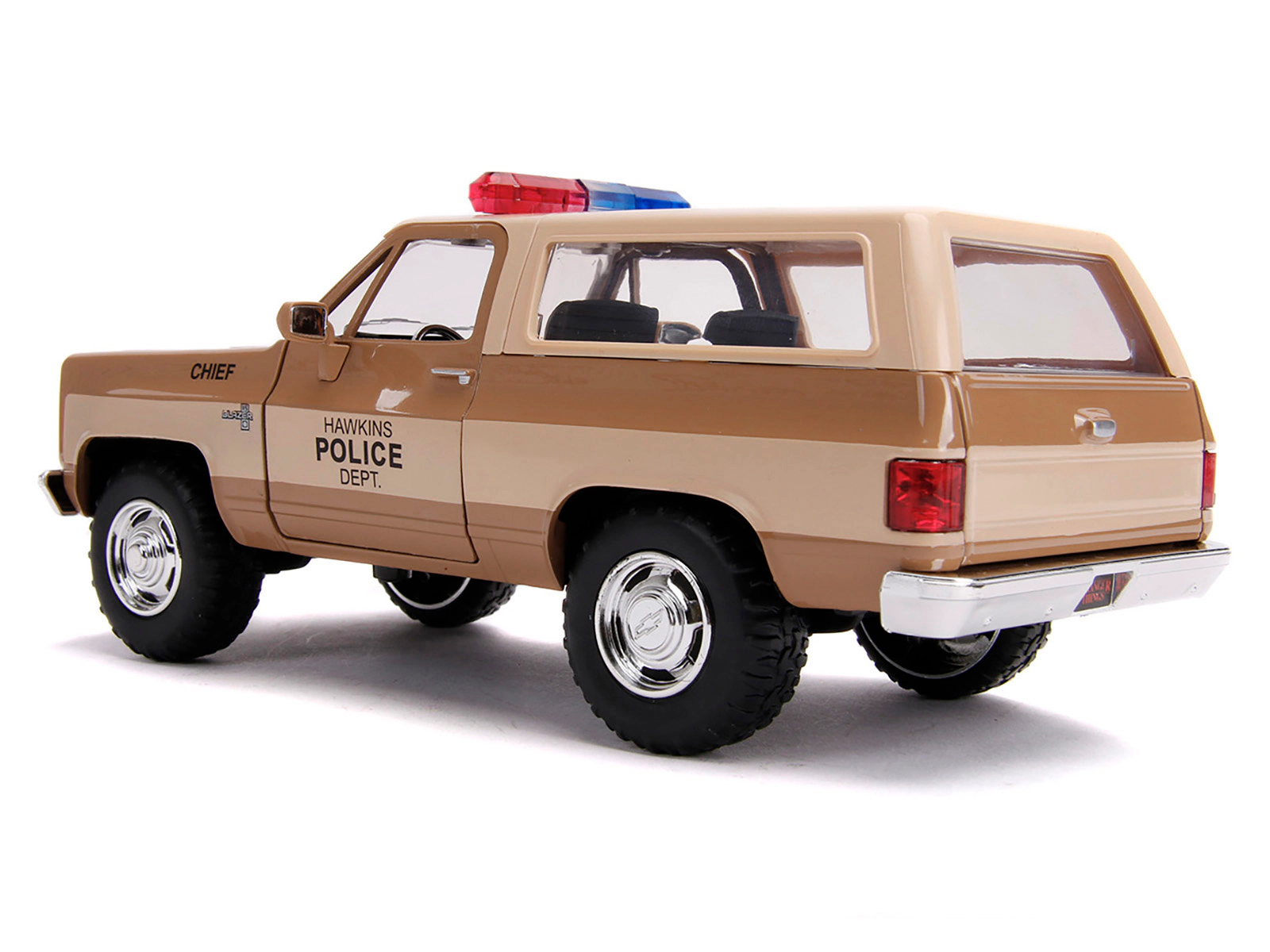 Jada Hopper's Chevrolet Blazer with Police Badge "Hawkins Police Dept." "Stranger Things" (2016) TV Series