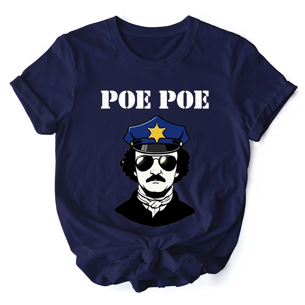 OrnamentallyYou Mens Police Edgar Allan Poe T-Shirt