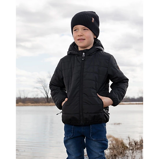 Deux par Deux Unisex Quilted Mid-Season Jacket