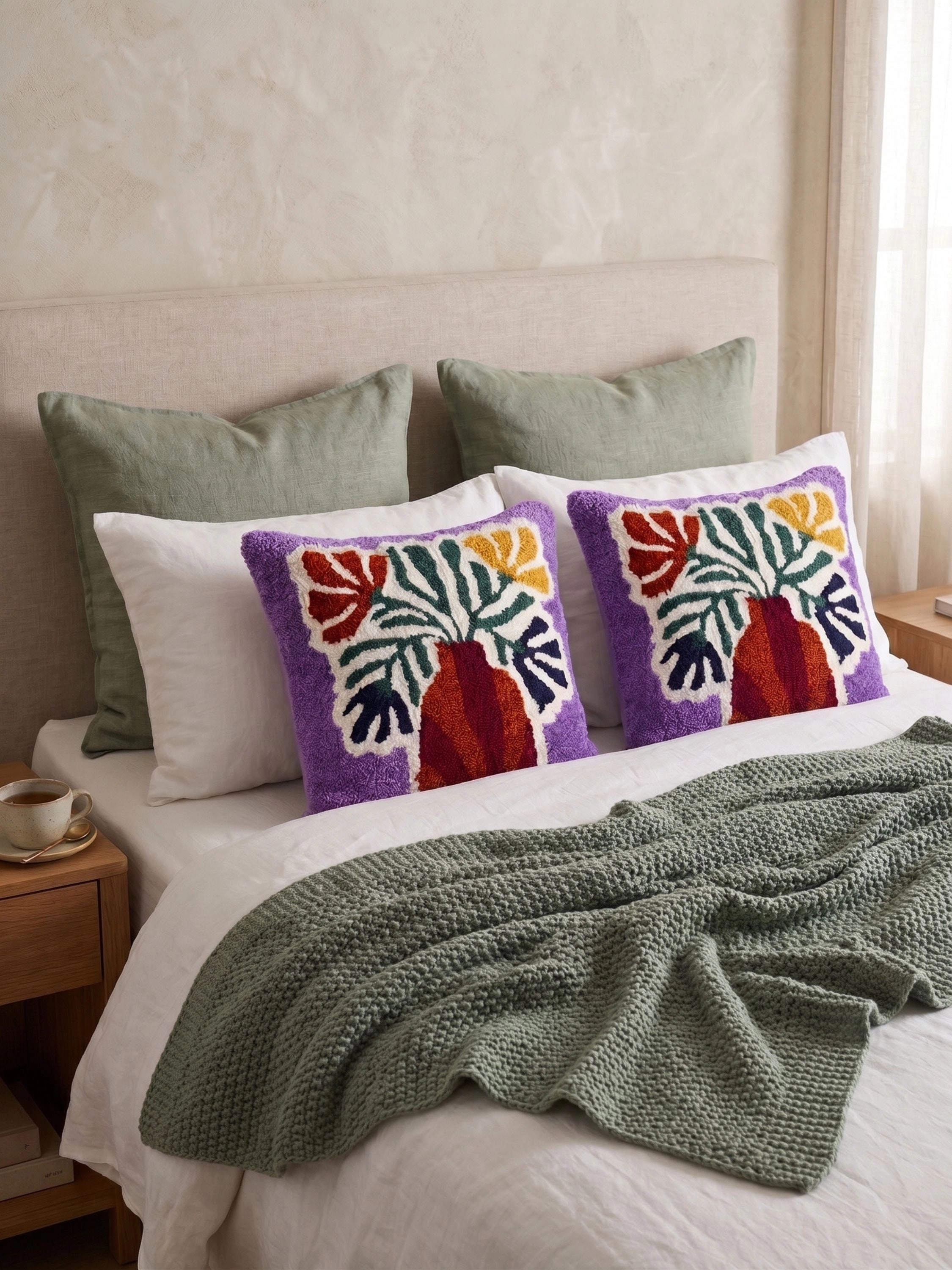 GAURI KOHLI Vollard Throw Pillow 20"x20"