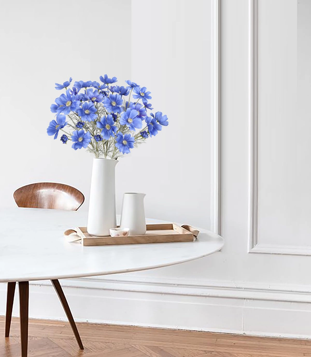 PUPWE Artificial Cosmos Daisies Flowers Decor