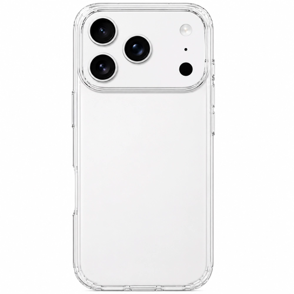 Qixxronics Phone Case for iPhone 17 Pro Protection Cover for iPhone 17 Pro Clear Mobile Cover