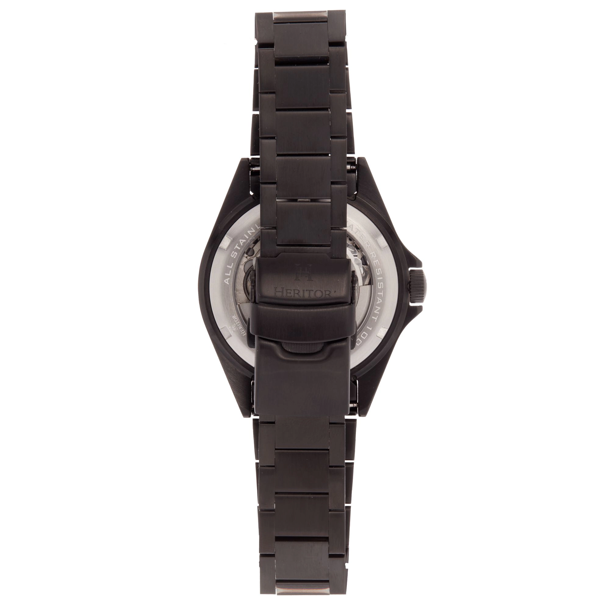 Heritor Automatic Calder Stainless Steel Watch