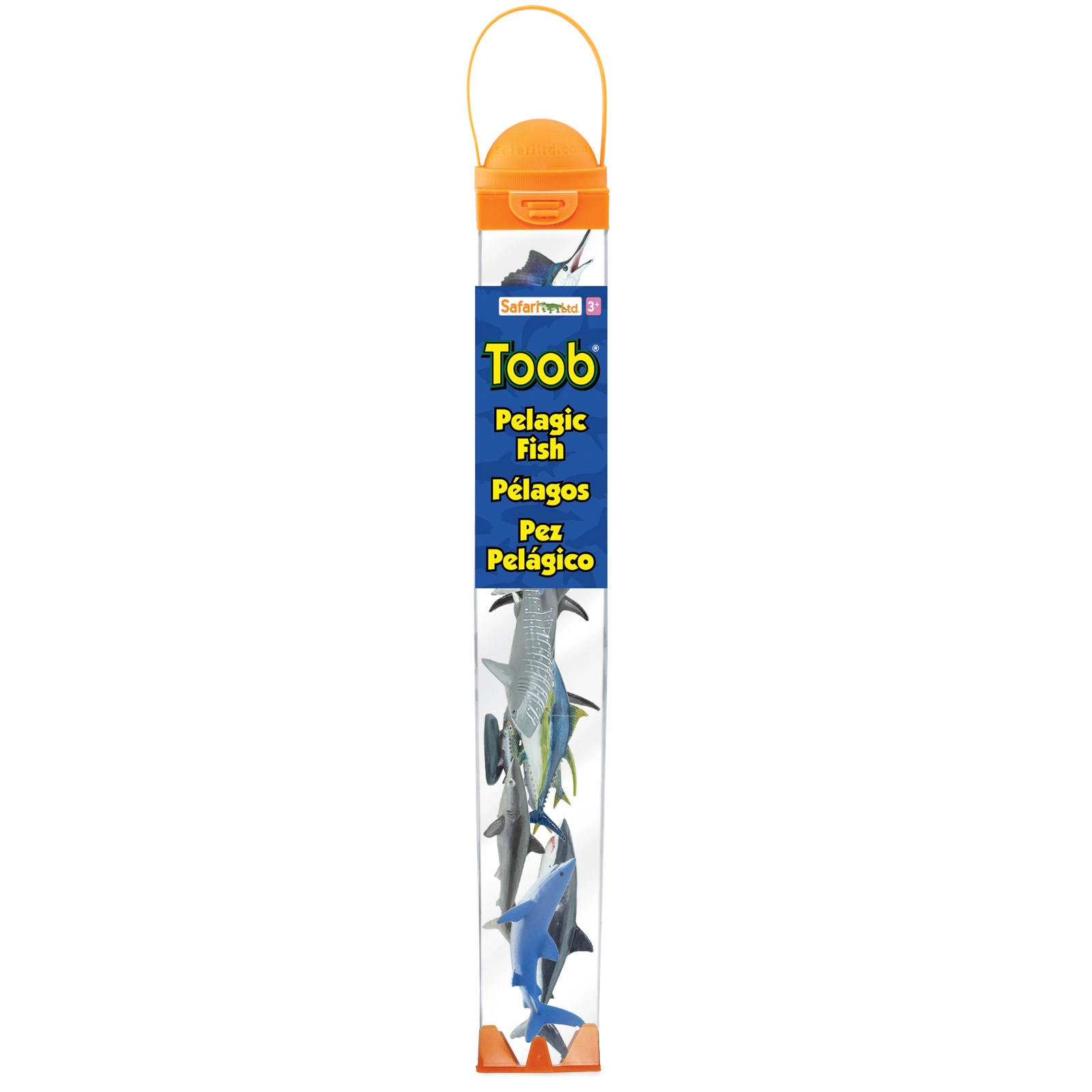 Safari Ltd. - Pelagic Fish TOOB - contains 10 Mini Figurines
